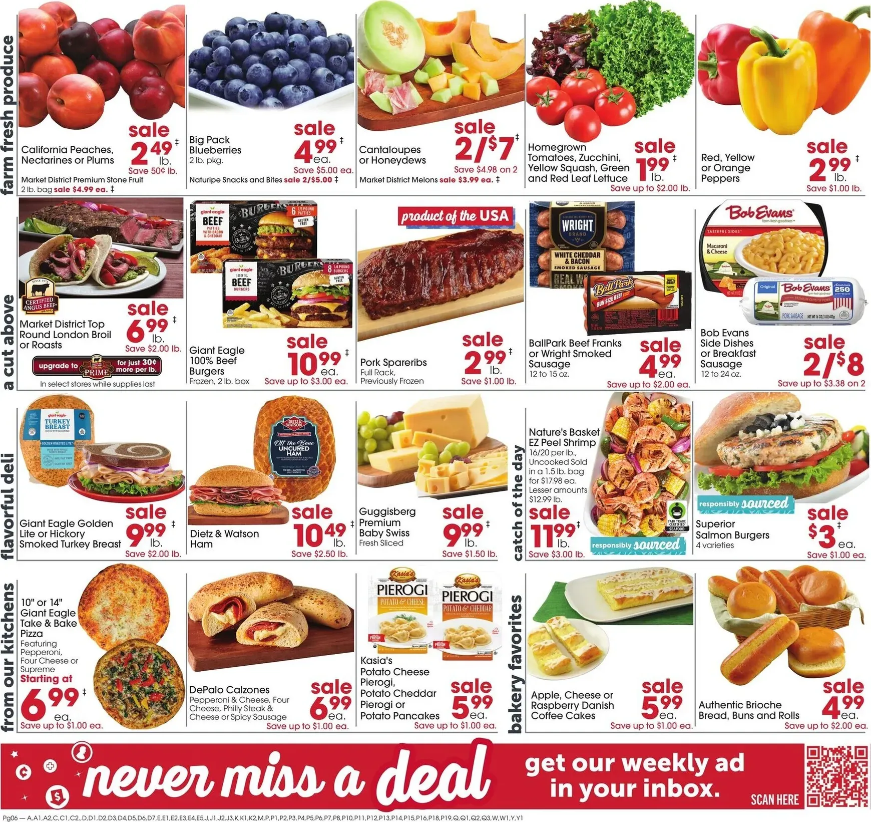 Weekly ad Current Giant Eagle leaflet valid from Thursday 07/30/2026 to Wednesday 08/05/2026 from July 30 to August 5 2026 - Page 6