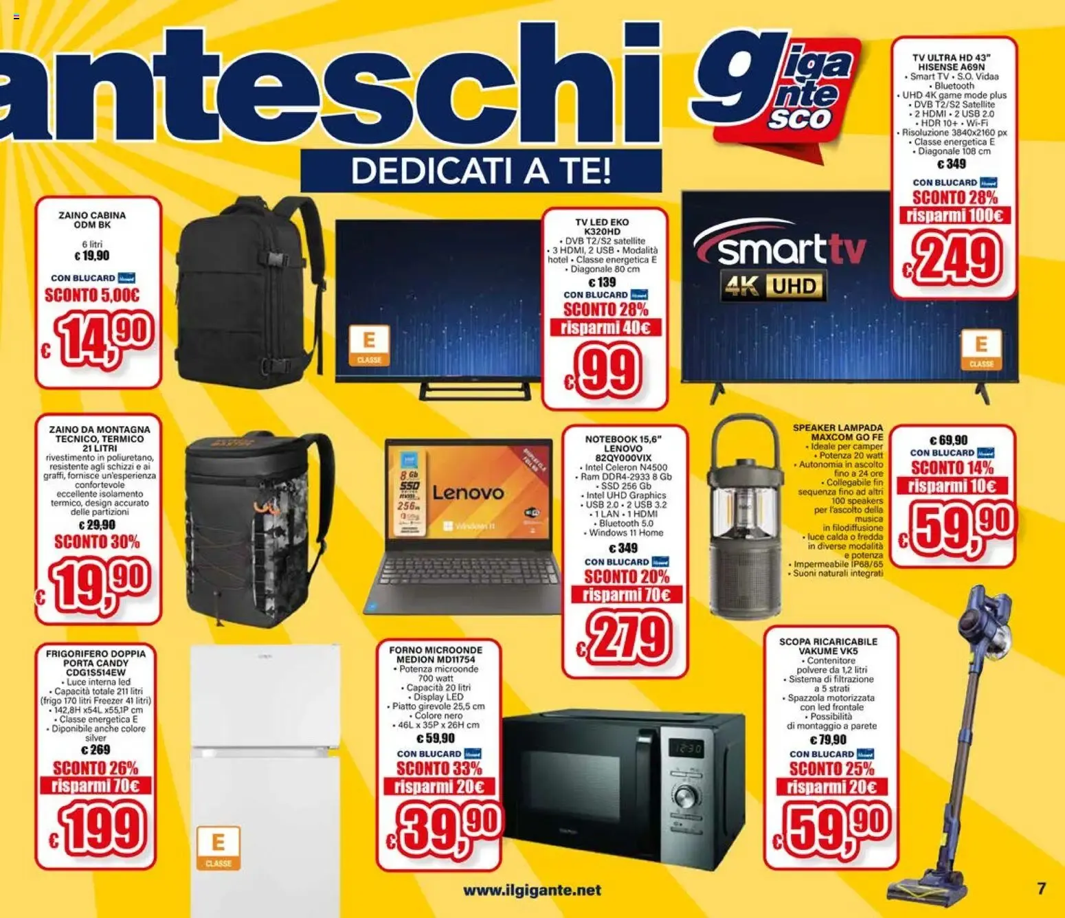 Il Gigante - Sconti Giganteschi da 30 luglio a 12 agosto di 2026 - Pagina del volantino 7