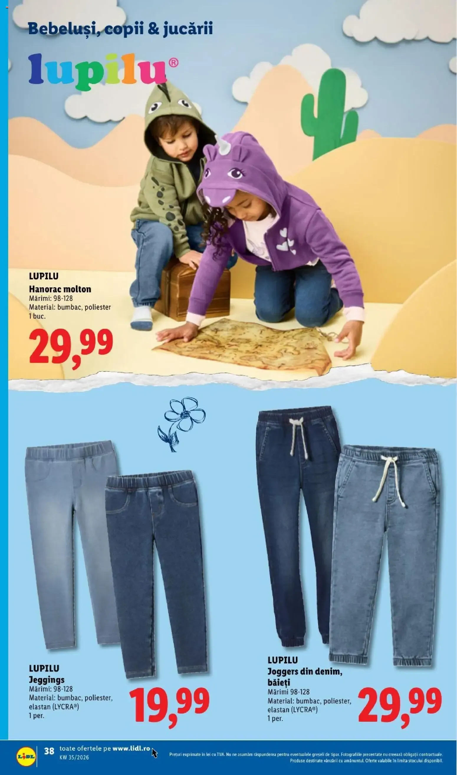 Catalog LIDL: Ieftin și înainte, și după ziua de salariu (Ofertas del 24 al 30 de agosto de 2026) de la 24 august până la 30 august 2026 - Revista Pagina 38