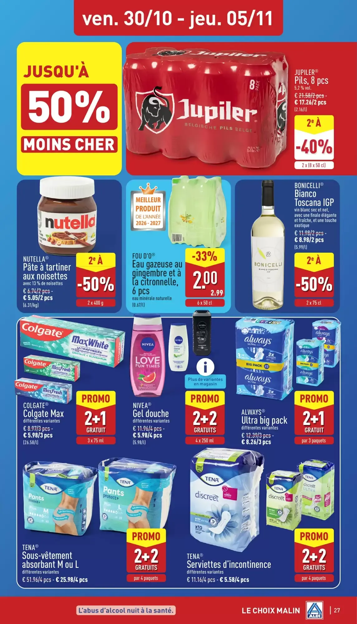 ALDI Dépliant del 26 al 31 de octubre van 26 oktober tot 31 oktober 2026 - folder pagina 27