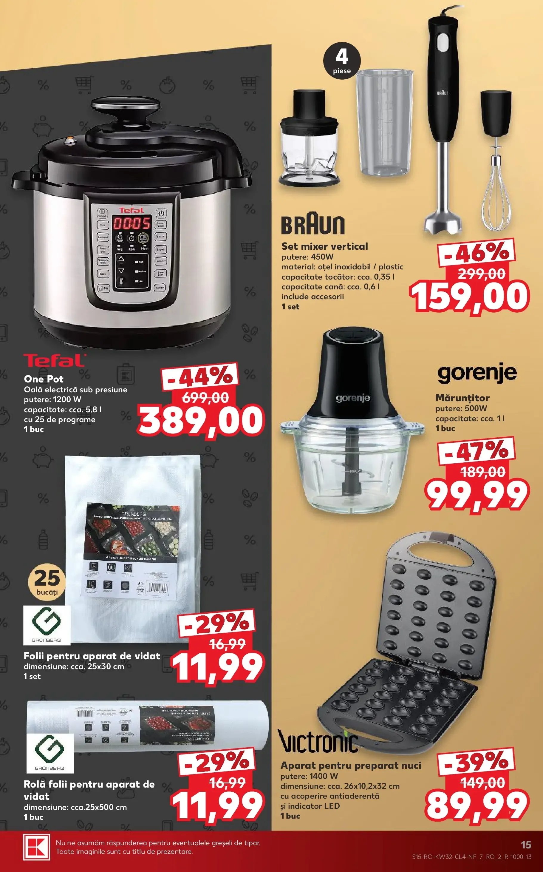 Catalog Kaufland Black Friday de Vară de la 5 august până la 11 august 2026 - Revista Pagina 15