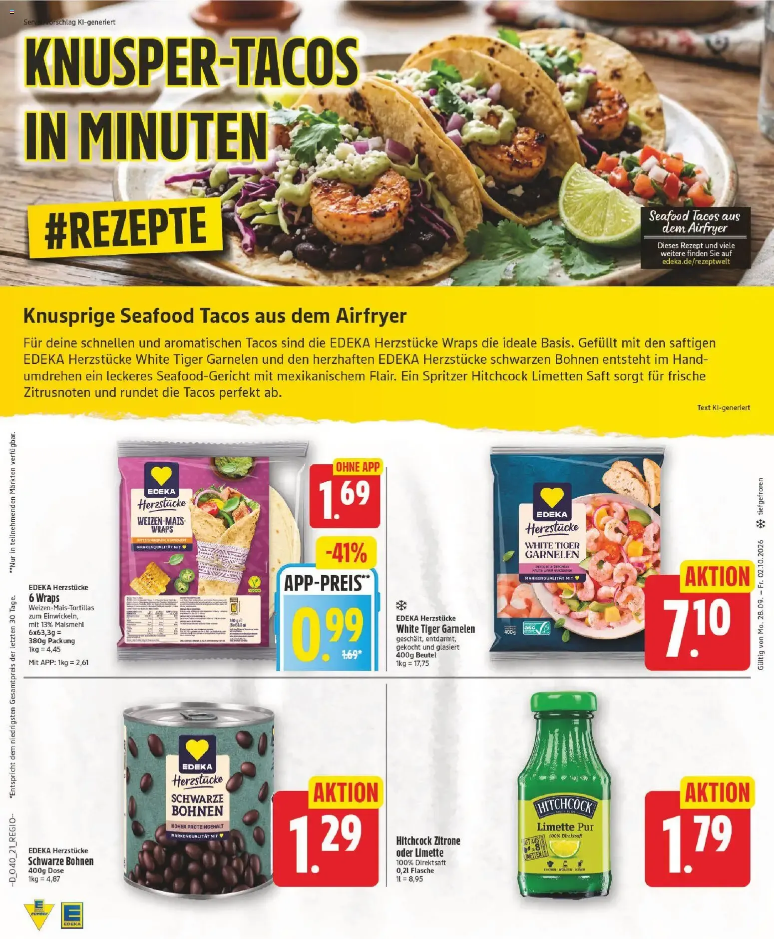 Edeka Prospekt (ab 28.09.2026) » Angebote Online von 28. September bis 2. Oktober 2026 - Prospekt seite 21