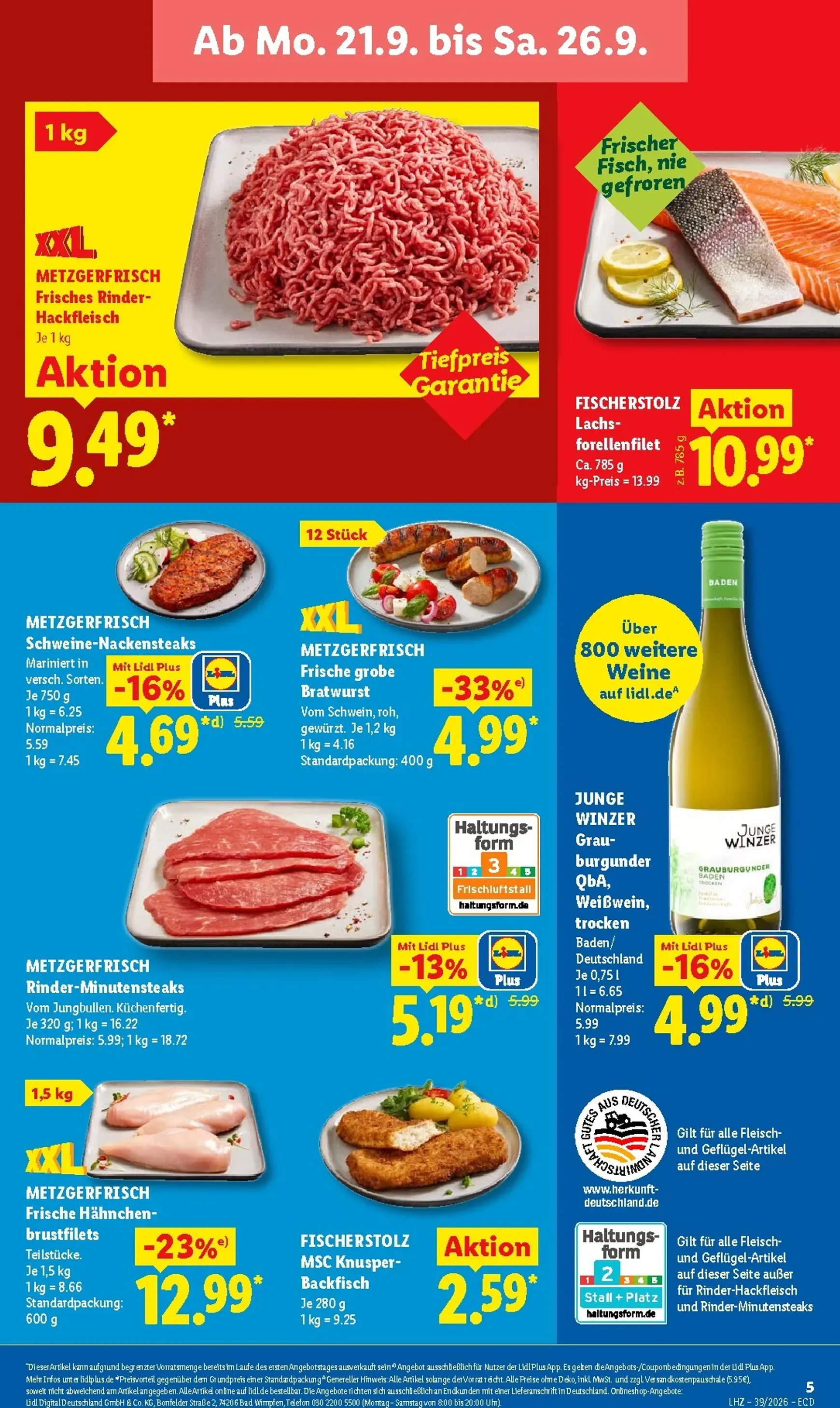 Lidl Prospekt nächste Woche – von Montag 21.09.2026 bis Samstag 26.09.2026 von 21. September bis 26. September 2026 - Prospekt seite 12