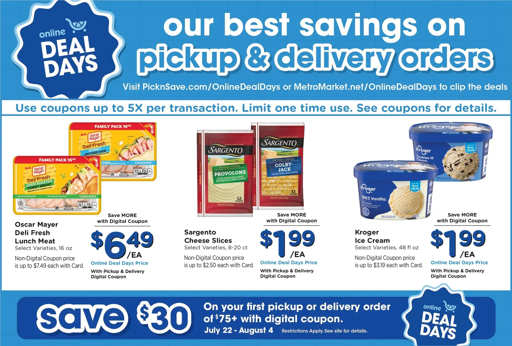 Weekly ad Current Pick'n Save leaflet valid from Wednesday 07/29/2026 to Tuesday 08/04/2026 from July 29 to August 4 2026 - Page 7