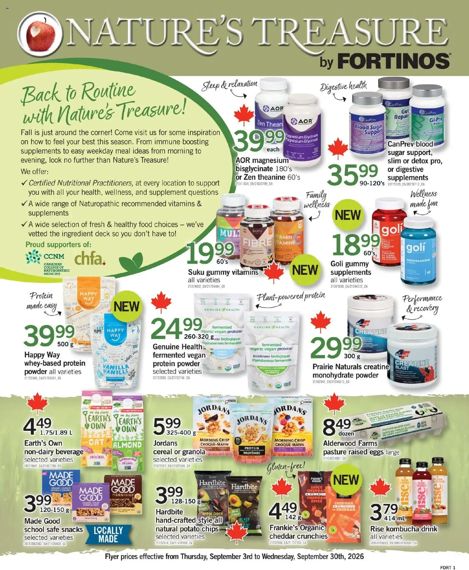 Fortinos weekly flyer / circulaire from Sep 10, 2026 > weekly specials & deals from September 10 to September 16 2026 - flyer page 9