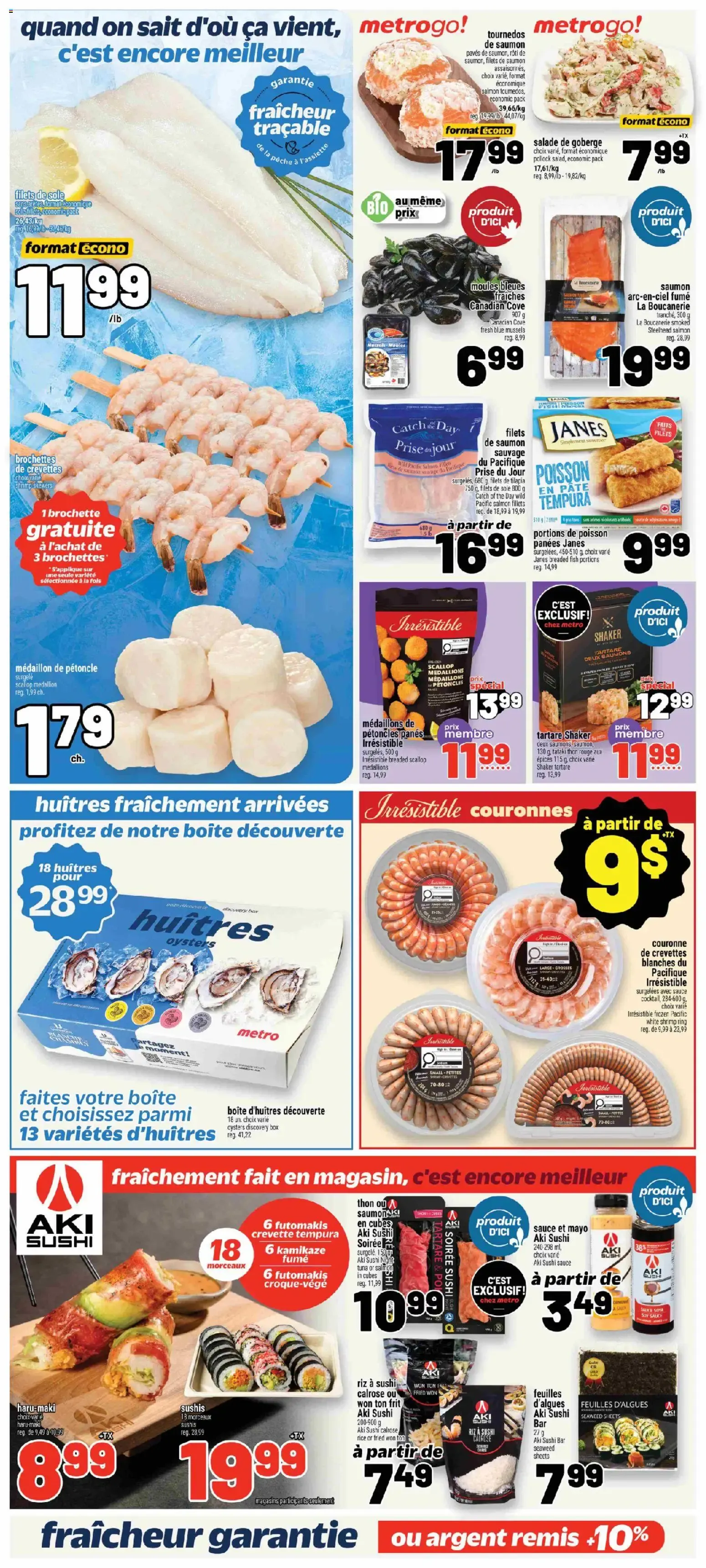 Metro circulaire - Mon épicier from Oct 1, 2026 > weekly specials & deals from October 1 to October 7 2026 - flyer page 12