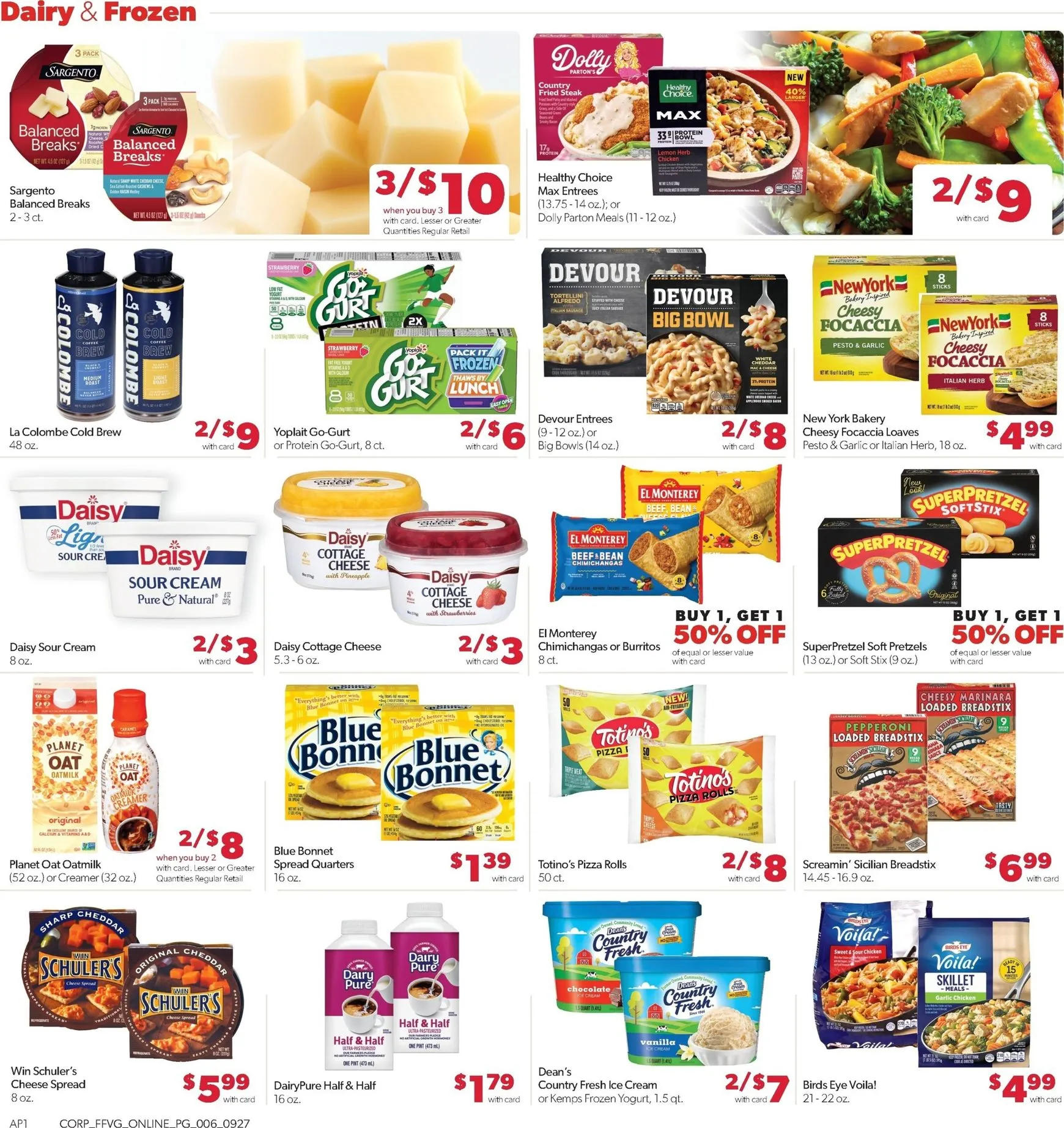 Weekly ad Current Family Fare leaflet valid from Sunday 09/27/2026 to Saturday 10/03/2026 from September 27 to October 3 2026 - Page 12