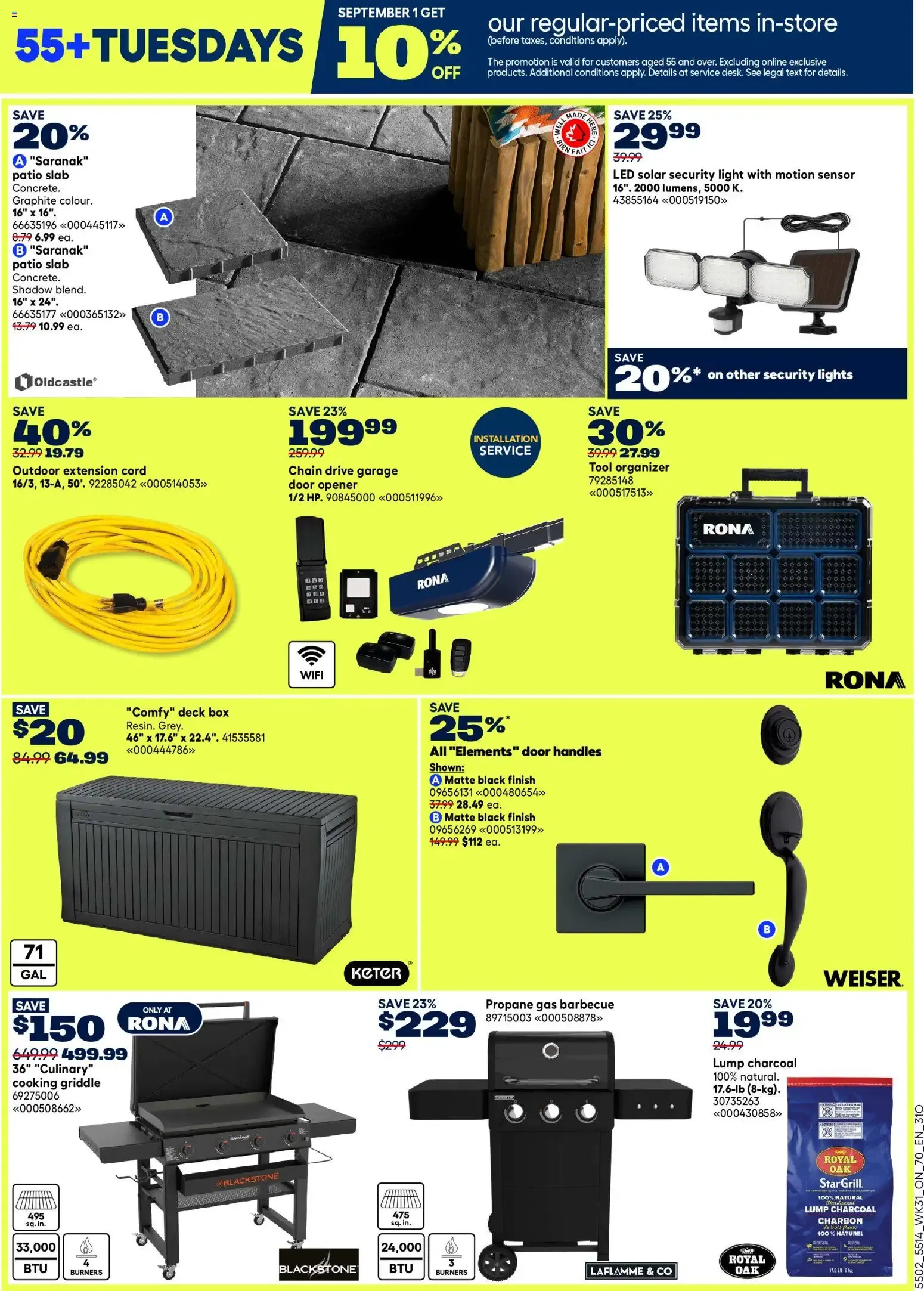 15% off regular-priced items with a $100 purchase from August 28 to August 30 2026 - flyer page 4