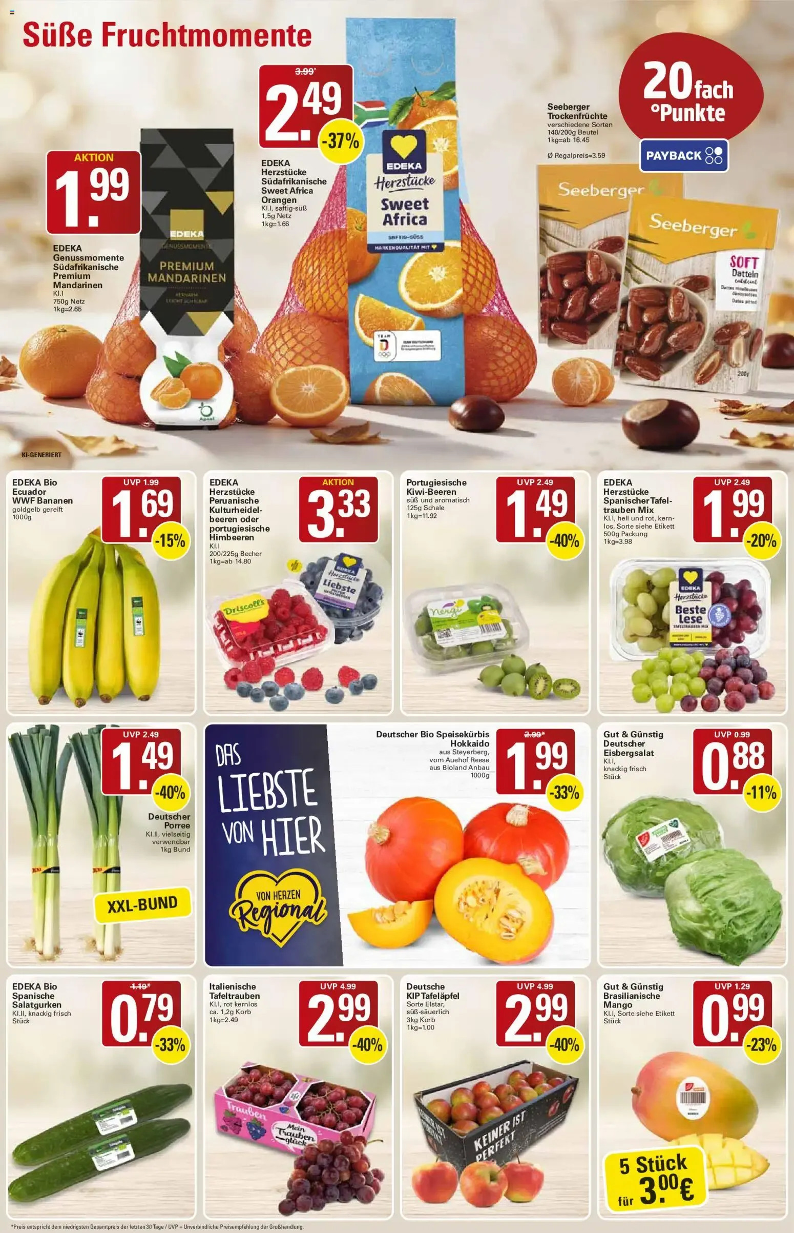 EDEKA Die WEZette (Weser-Einkaufs-Zentrum) von 5. Oktober bis 10. Oktober 2026 - Prospekt seite 4