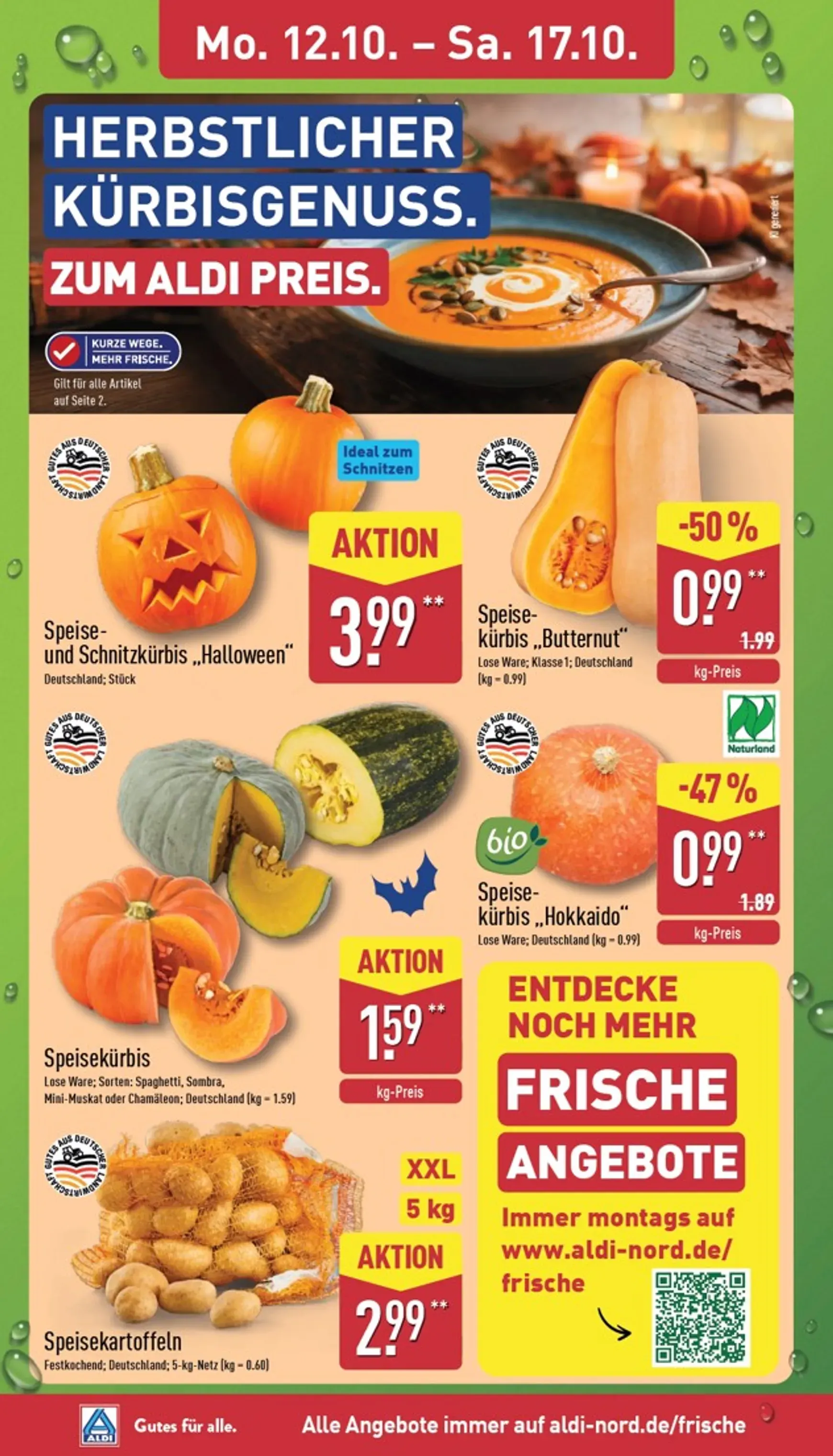 GUTES FÜR ALLE. von 12. Oktober bis 17. Oktober 2026 - Prospekt seite 2