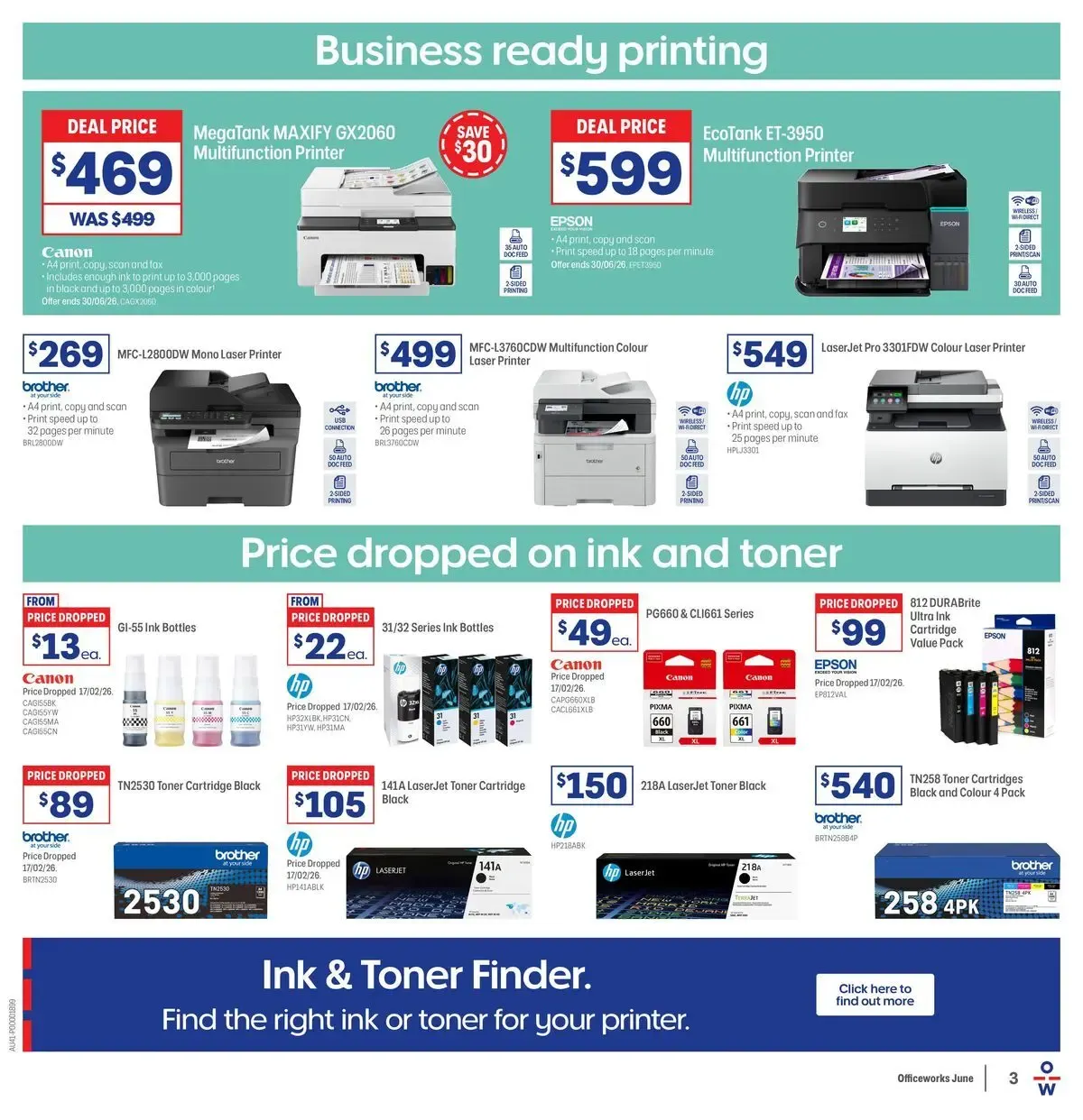 Officeworks - EOFY It's Tax Time - Catalogue valid from 28 May to 30 June 2026 - page 3