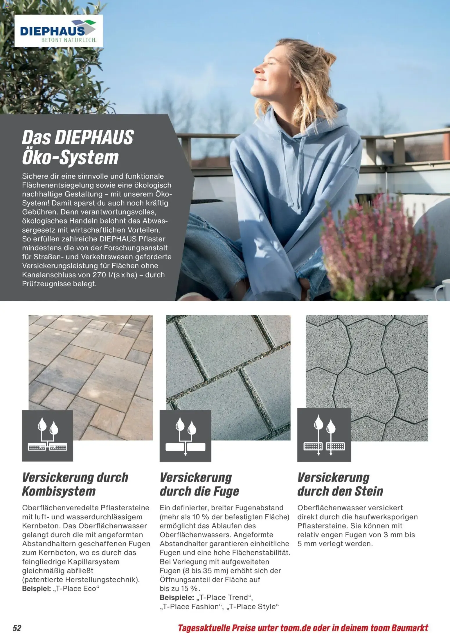 Toom Baumarkt Gartenbaustoffe 2026 (ab 20.02.2026) zum Blättern von 20. Februar bis 30. Juni 2026 - Prospekt seite 52