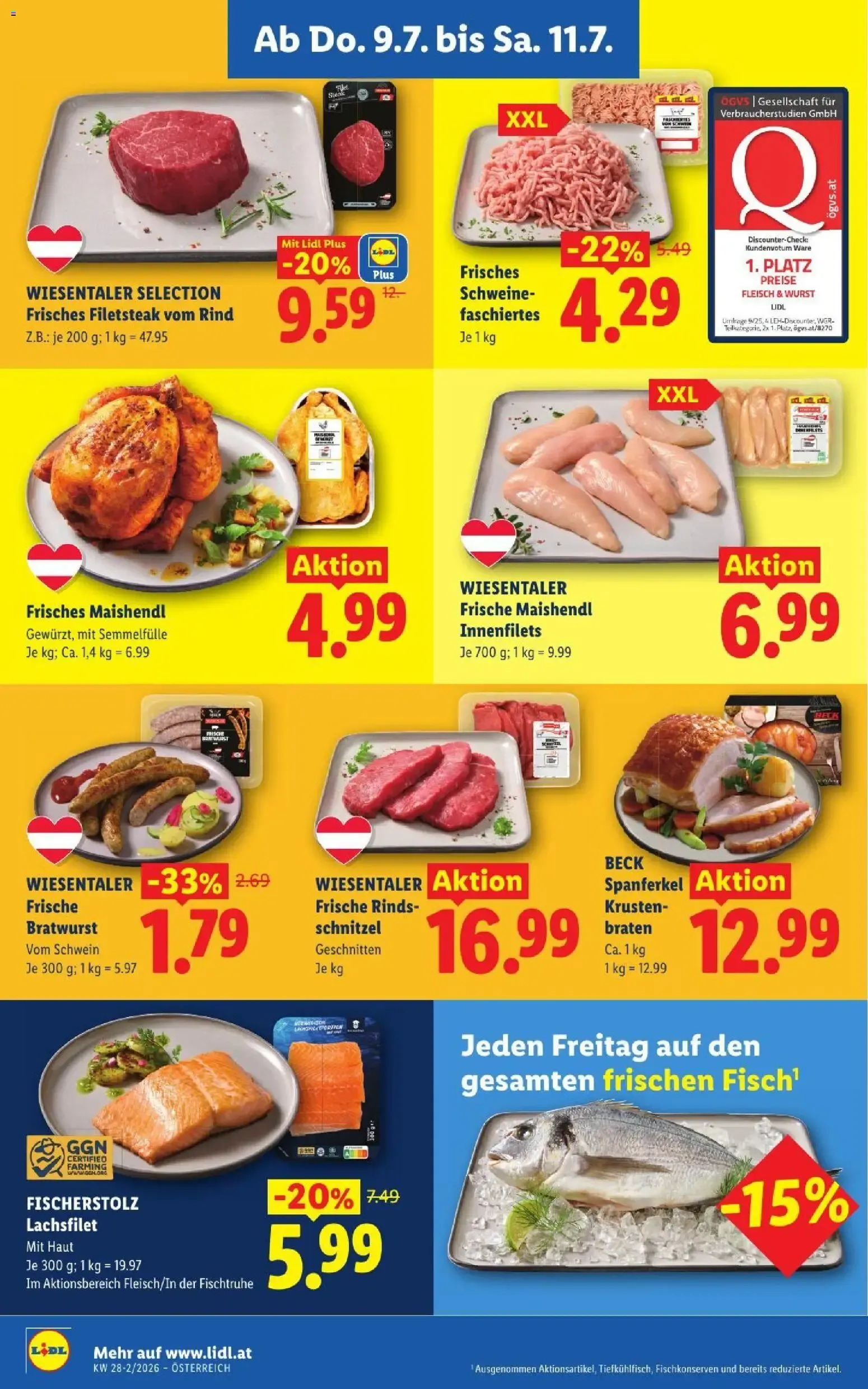 Lidl - Flugblatt ab 09.07.2026 - Angebote ab donnerstag von 9. Juli bis 11. Juli 2026 - Flugblätt seite  8