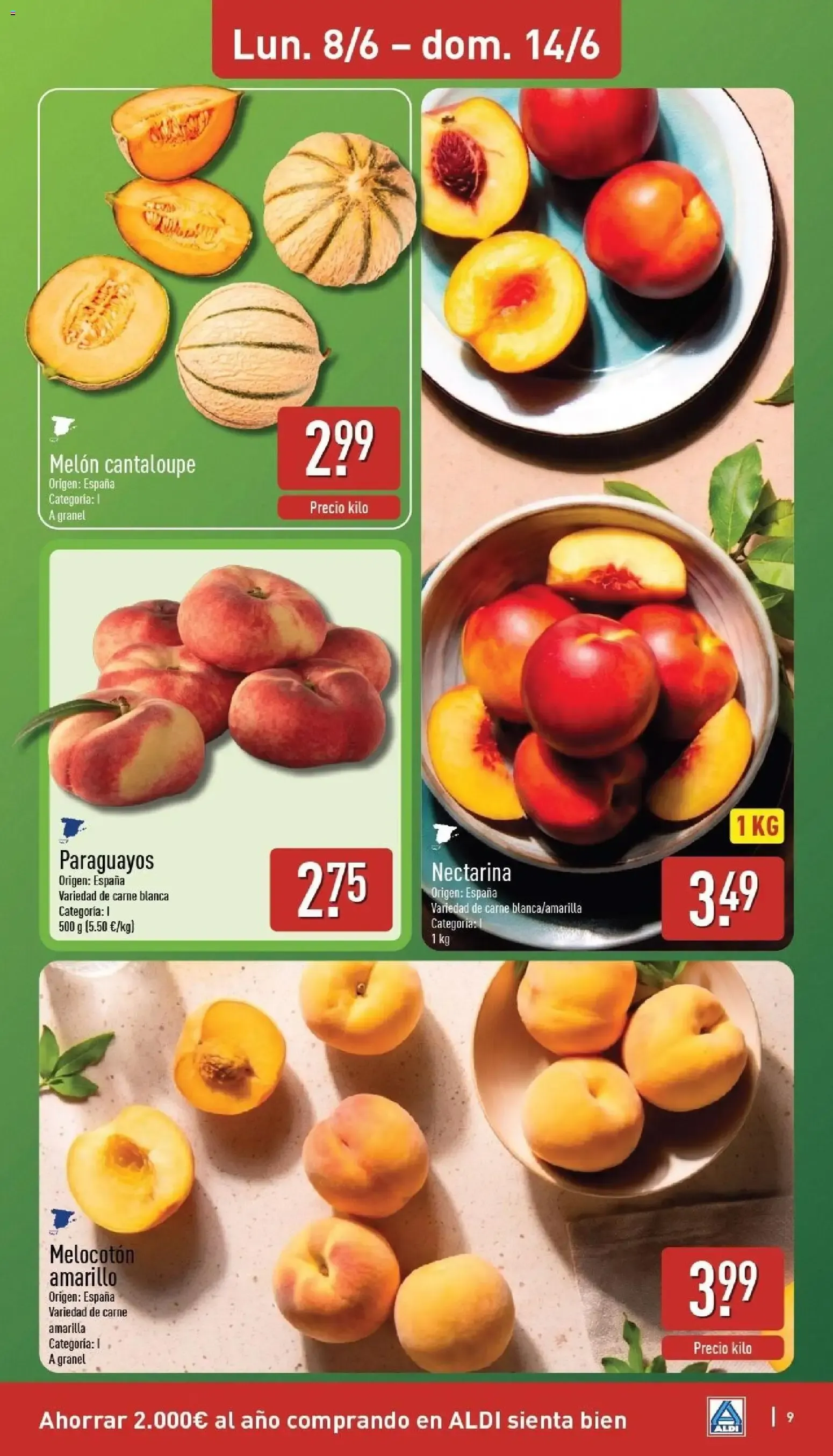 Catálogo de Aldi folleto de ofertas El Veranazo 8 de junio al 14 de junio 2026 - Página 9