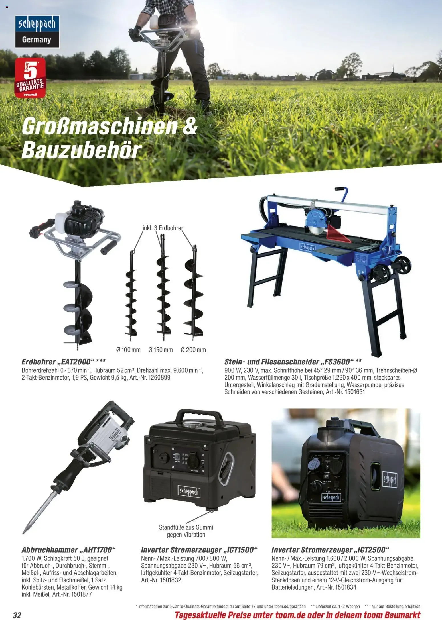 Toom Maschinen & Werkstatt 2026 von 1. Januar bis 31. Dezember 2026 - Prospekt seite 30