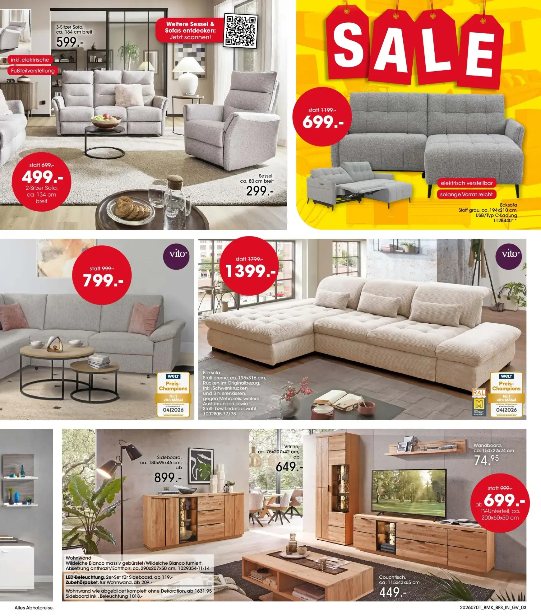 Möbel Martin Sale von 1. Juli bis 31. Juli 2026 - Prospekt seite 3