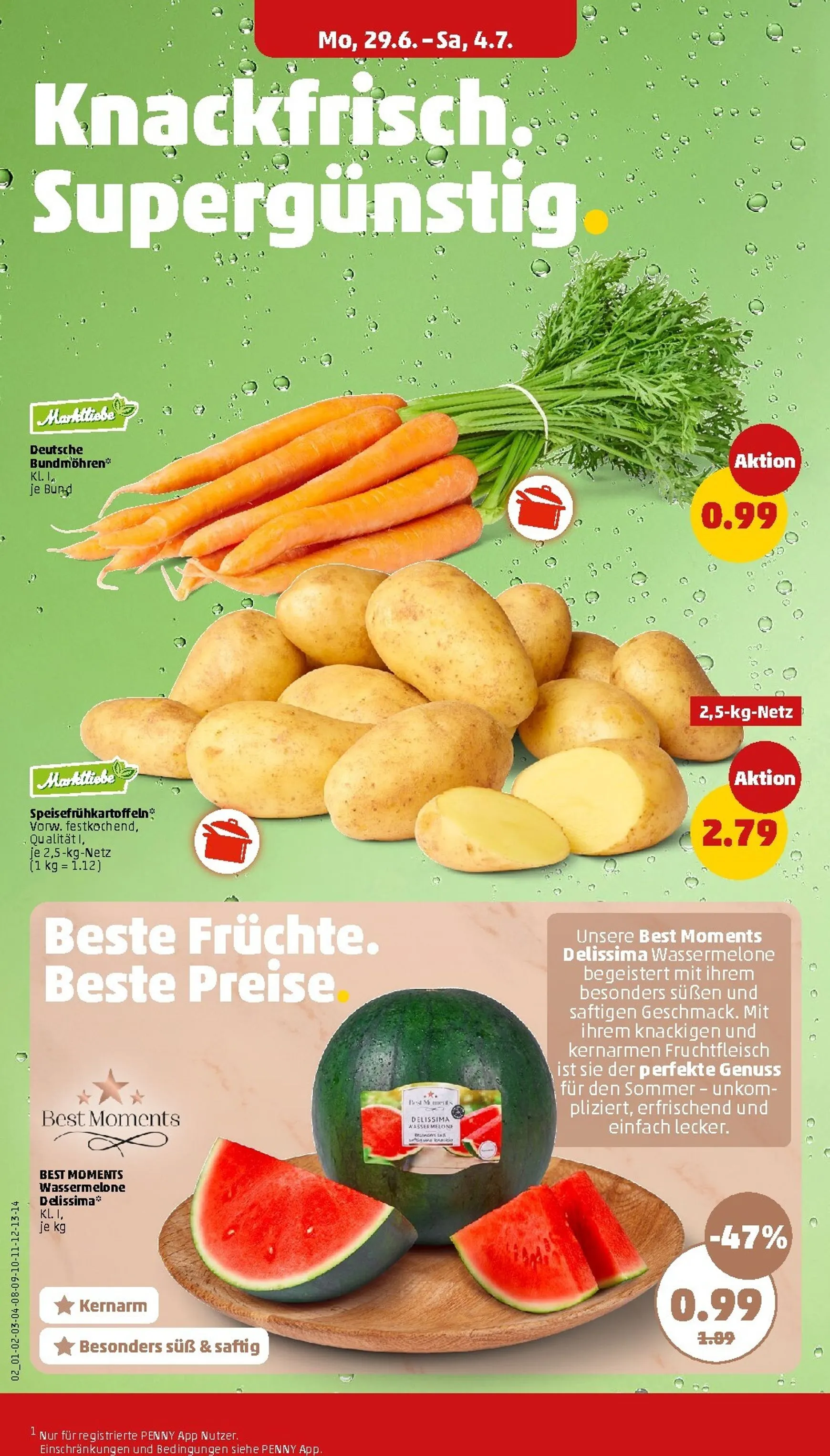 PENNY Prospekt nächste Woche – von Montag 29.06.2026 bis Samstag 04.07.2026 von 29. Juni bis 4. Juli 2026 - Prospekt seite 2