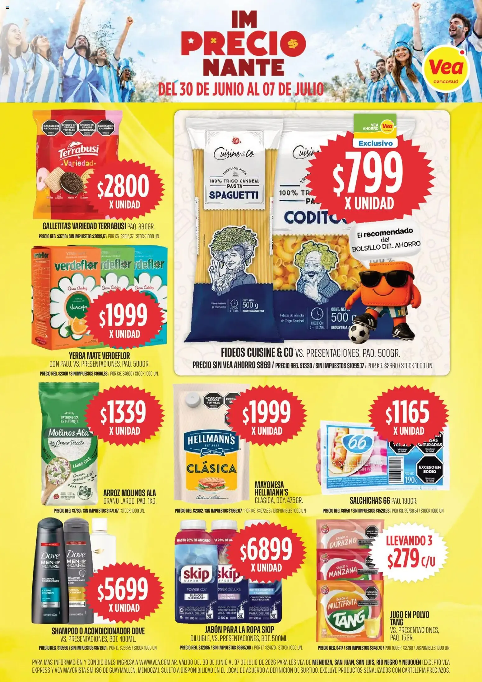 Ofertas de Vea - IM PRECIO NANTE 30 de junio al 7 de julio 2026 - Página 1 del catálogo