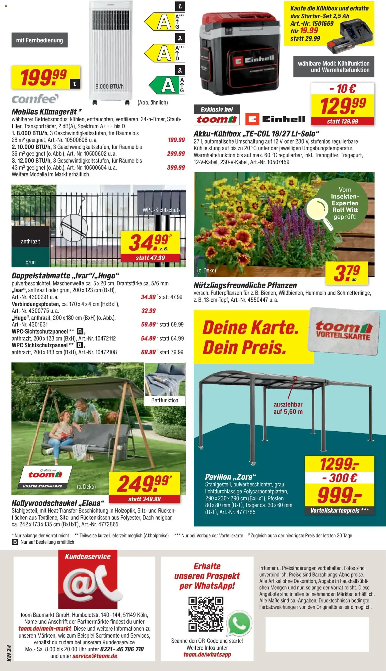 Toom Baumarkt Prospekt vom 06.06.2026 – Angebote online von 6. Juni bis 12. Juni 2026 - Prospekt seite 24