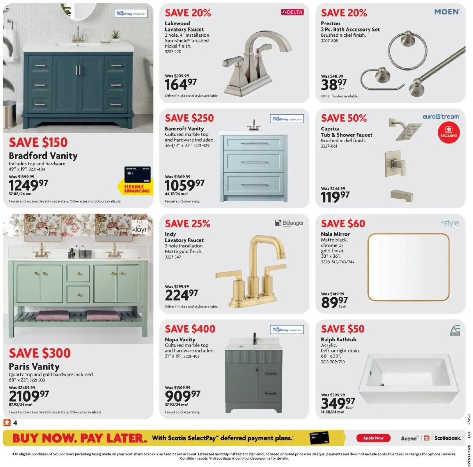 Home Hardware flyer - Ultimate Bath Sale from Jul 9, 2026 > weekly specials & deals from July 9 to August 5 2026 - flyer page 4