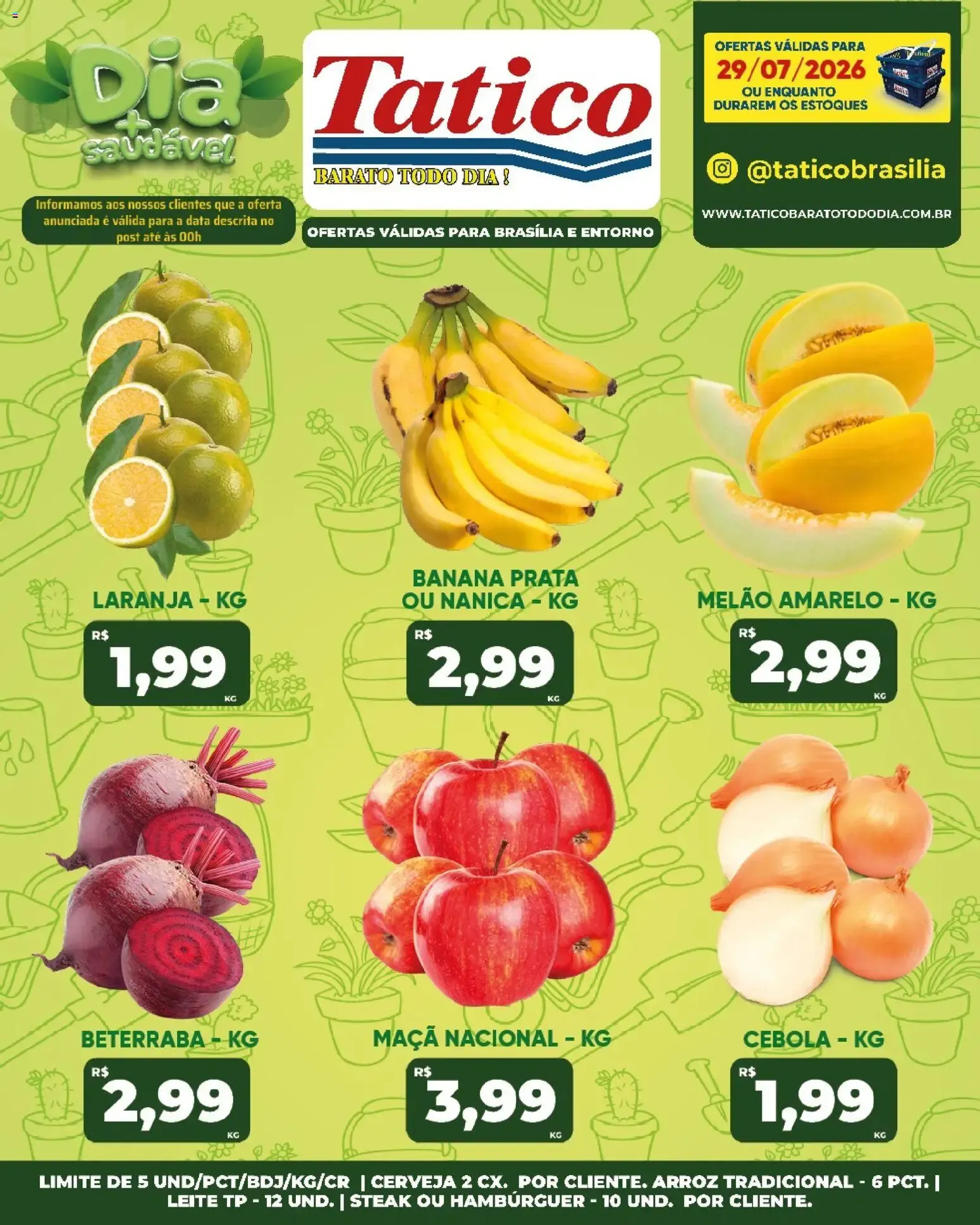 Encarte de Tatico ofertas do Dia de 29/07/2026 | Promoções Online 29 de julho até 29 de julho 2026 - Pagina 19