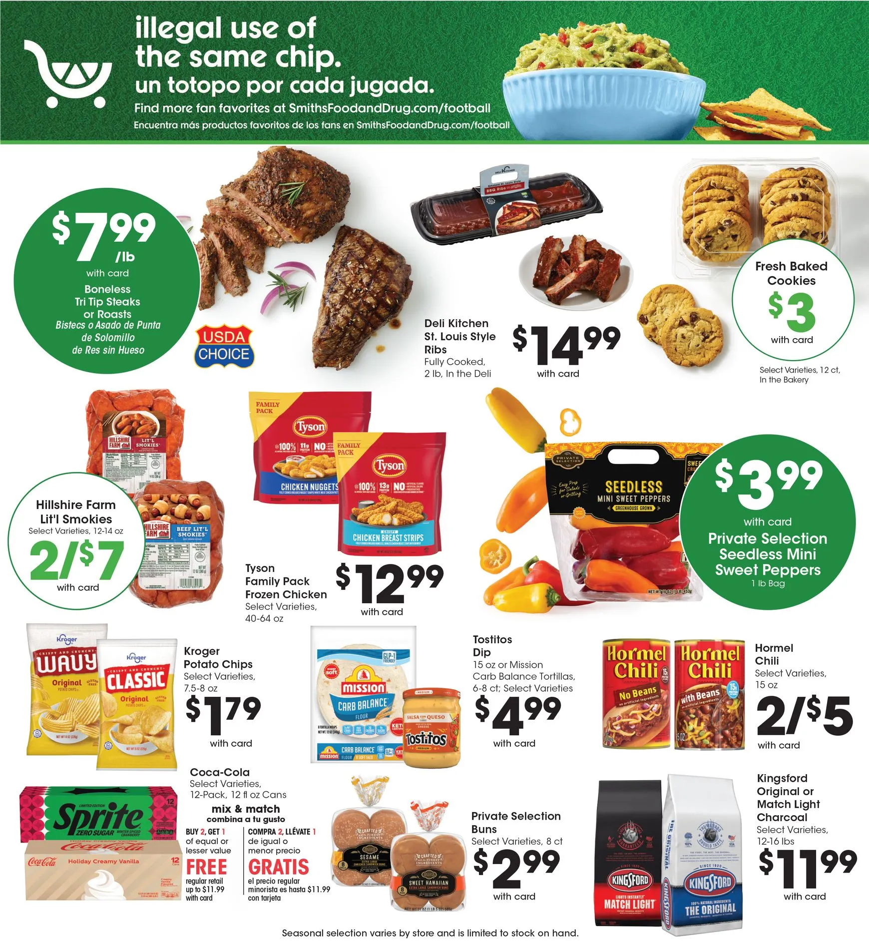 Weekly promotion Current Smith's leaflet valid from Wednesday 10/21/2026 to Tuesday 10/27/2026 spanning from October 21 to October 27 2026 - Page 8 for Catalogue 365