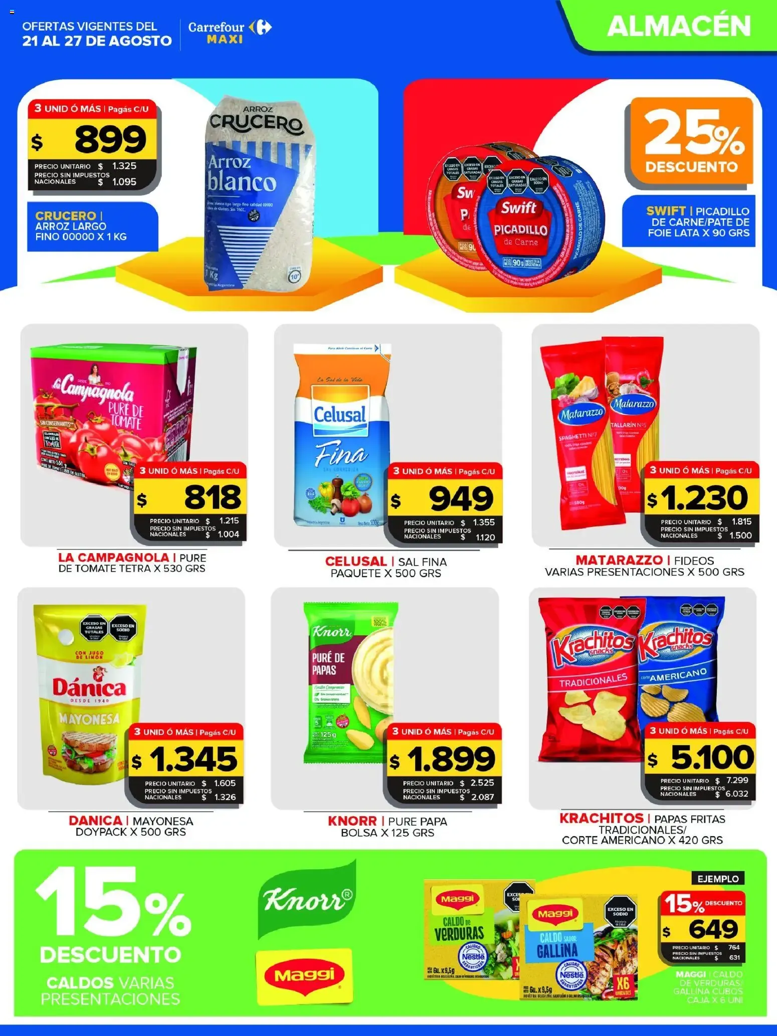 Ofertas de Carrefour Maxi catálogo del 21/08/2026 - 27/08/2026 21 de agosto al 27 de agosto 2026 - Página 7 del catálogo