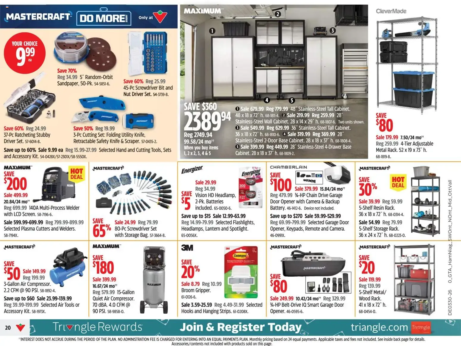 Canadian Tire weekly flyer from Jul 23, 2026 > weekly specials & deals from July 23 to July 29 2026 - flyer page 20