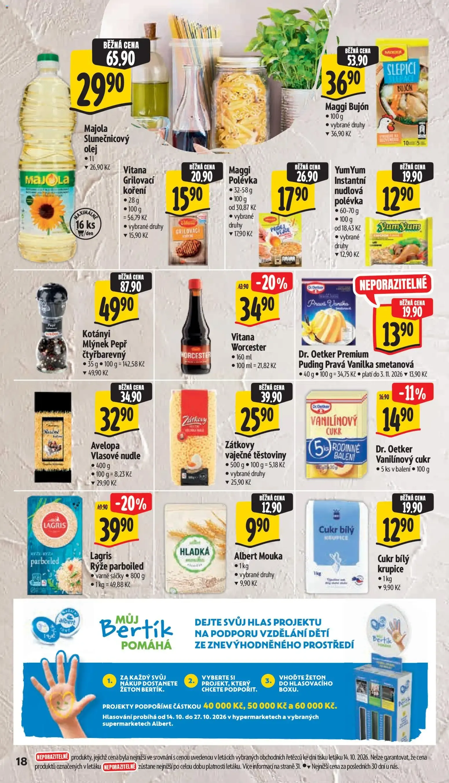 Albert leták - Hypermarket Jablonec nad Tisou od 21.10.2026 - Akční leták - 21. října 27. října 2026 - Page 34