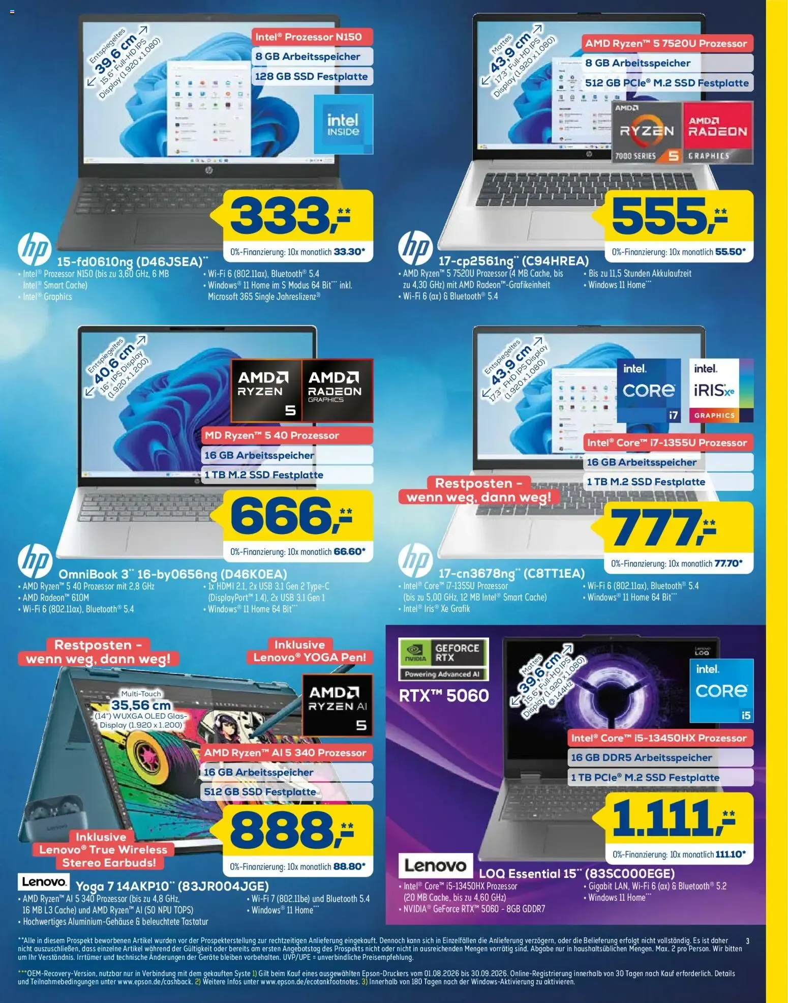 Euronics Prospekt (ab 29.08.2026) zum Blättern von 29. August bis 4. September 2026 - Prospekt seite 3