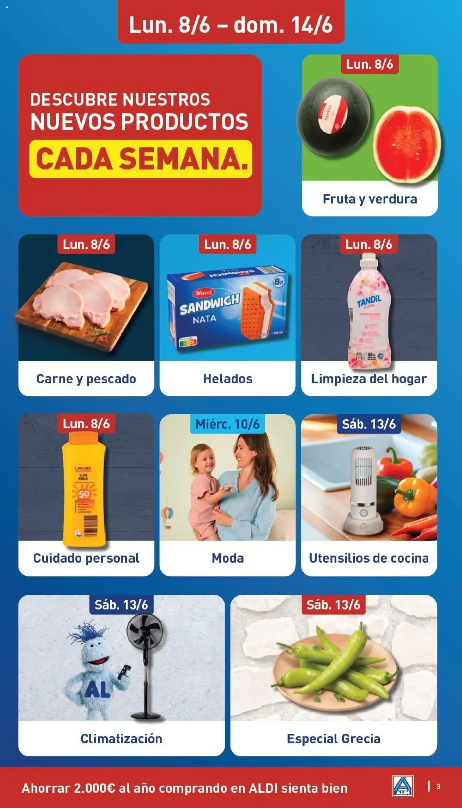 Catálogo de Aldi folleto Península del 08/06/2026 | Catálogo 8 de junio al 14 de junio 2026 - Página 3