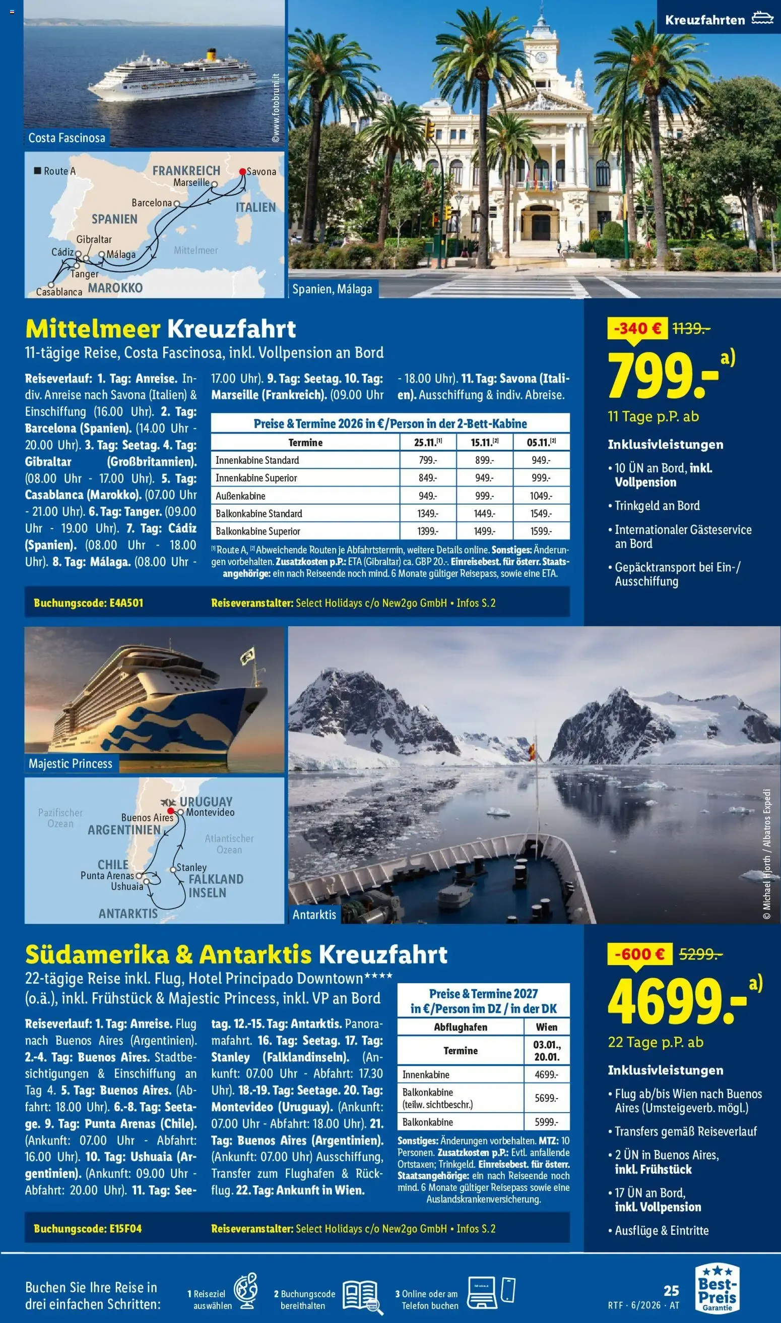Lidl Reisen - Traumurlaub von 13. Juni bis 15. Juli 2026 - Flugblätt seite  25
