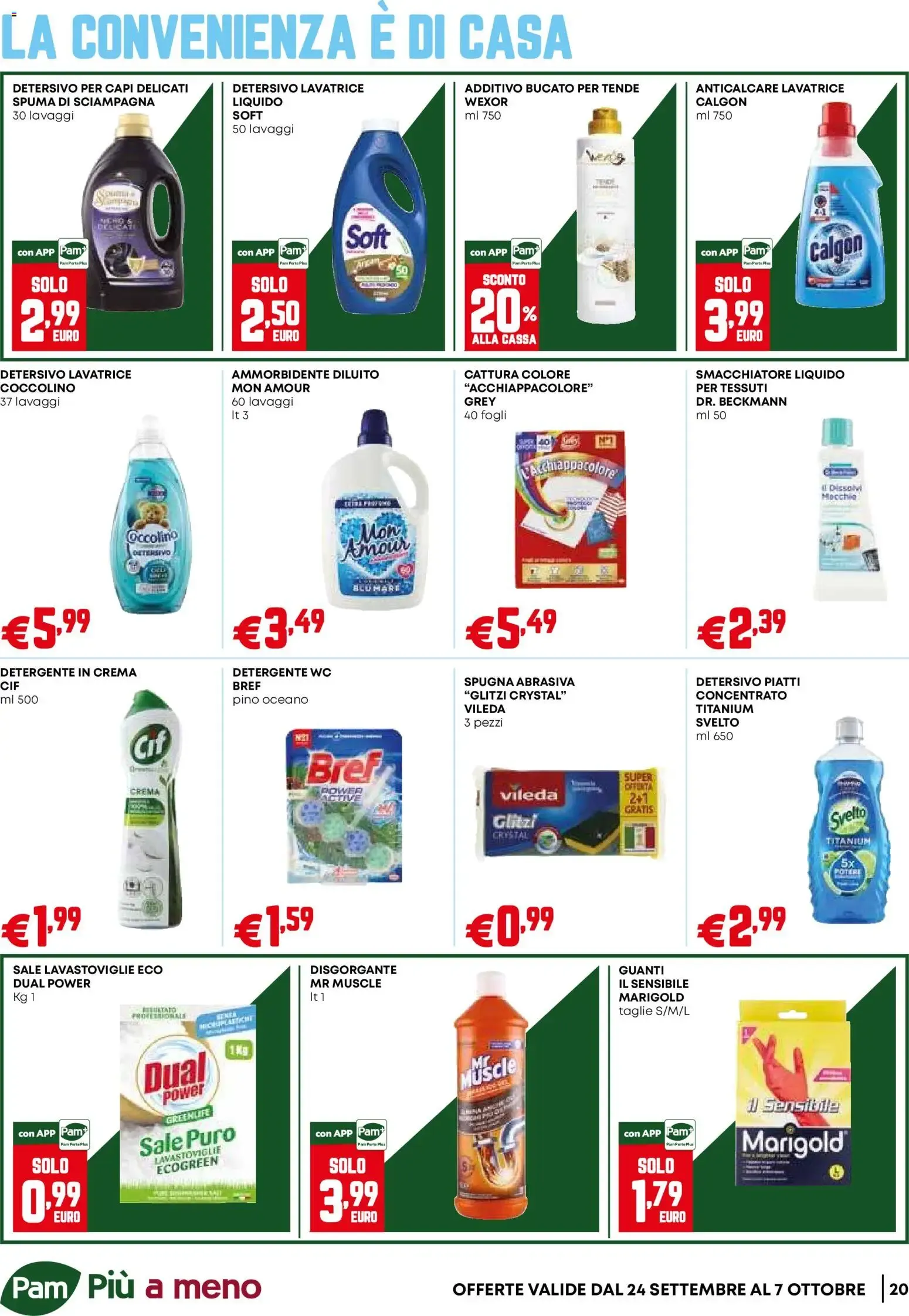 Nuovo PAM volantino Occasioni Extra dal 24/09/2026 > offerte anteprima 🛍️ da 24 settembre a 7 ottobre di 2026 - Pagina del volantino 20