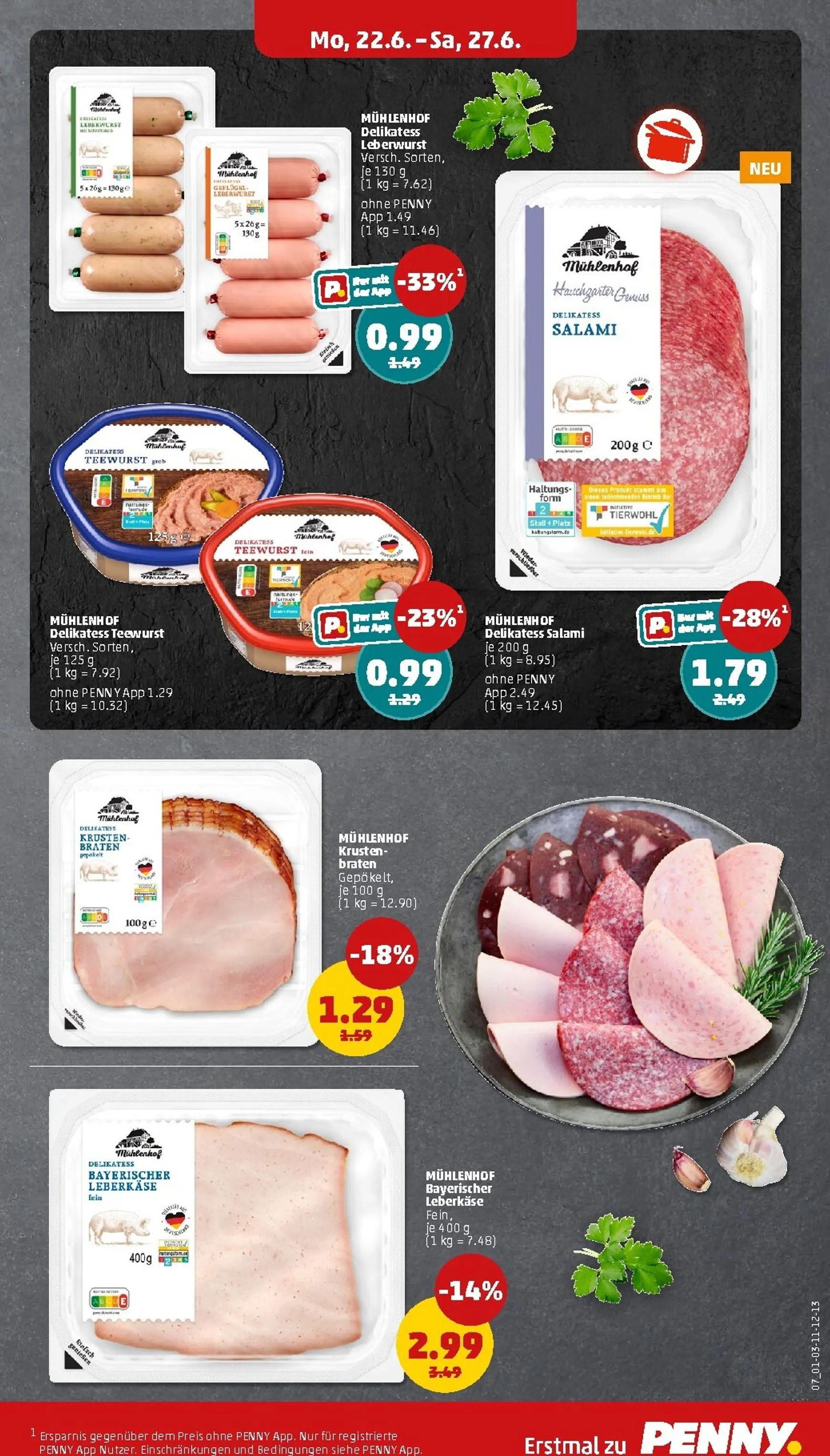 PENNY Prospekt nächste Woche – von Montag 22.06.2026 bis Samstag 27.06.2026 von 22. Juni bis 27. Juni 2026 - Prospekt seite 7