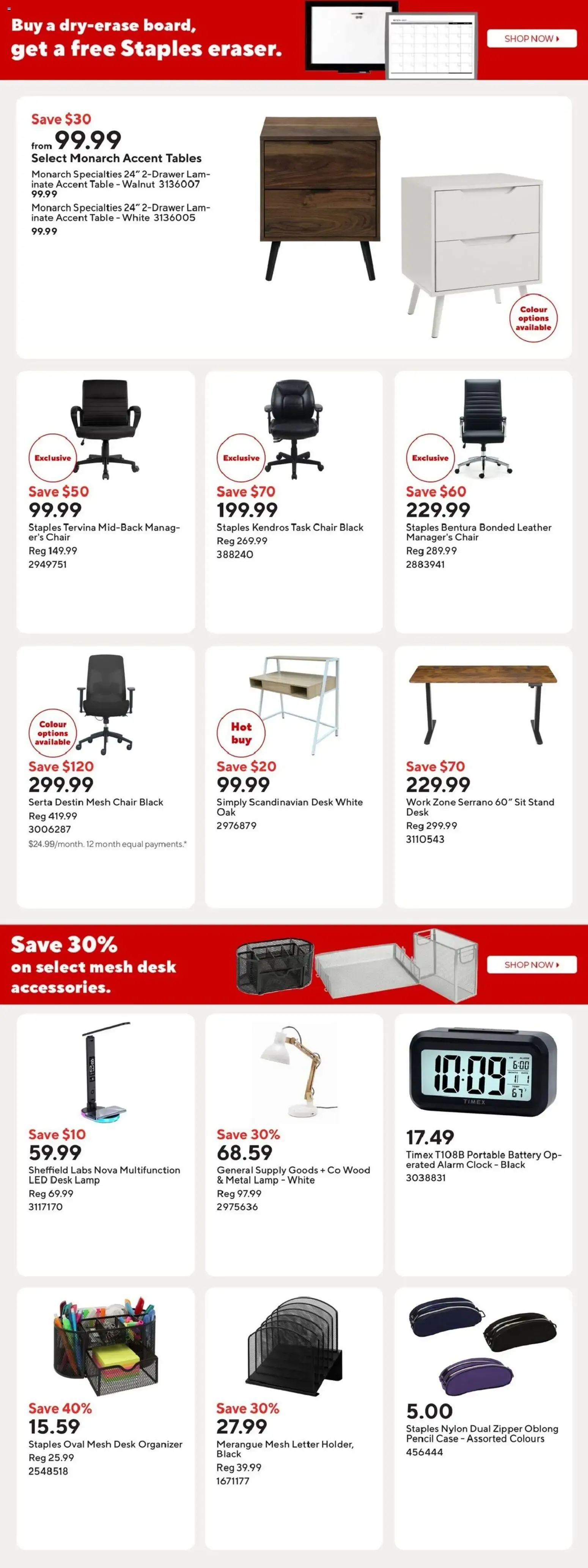 Staples Easy Deals & Friends + Family Savings from July 17 to July 23 2026 - flyer page 11