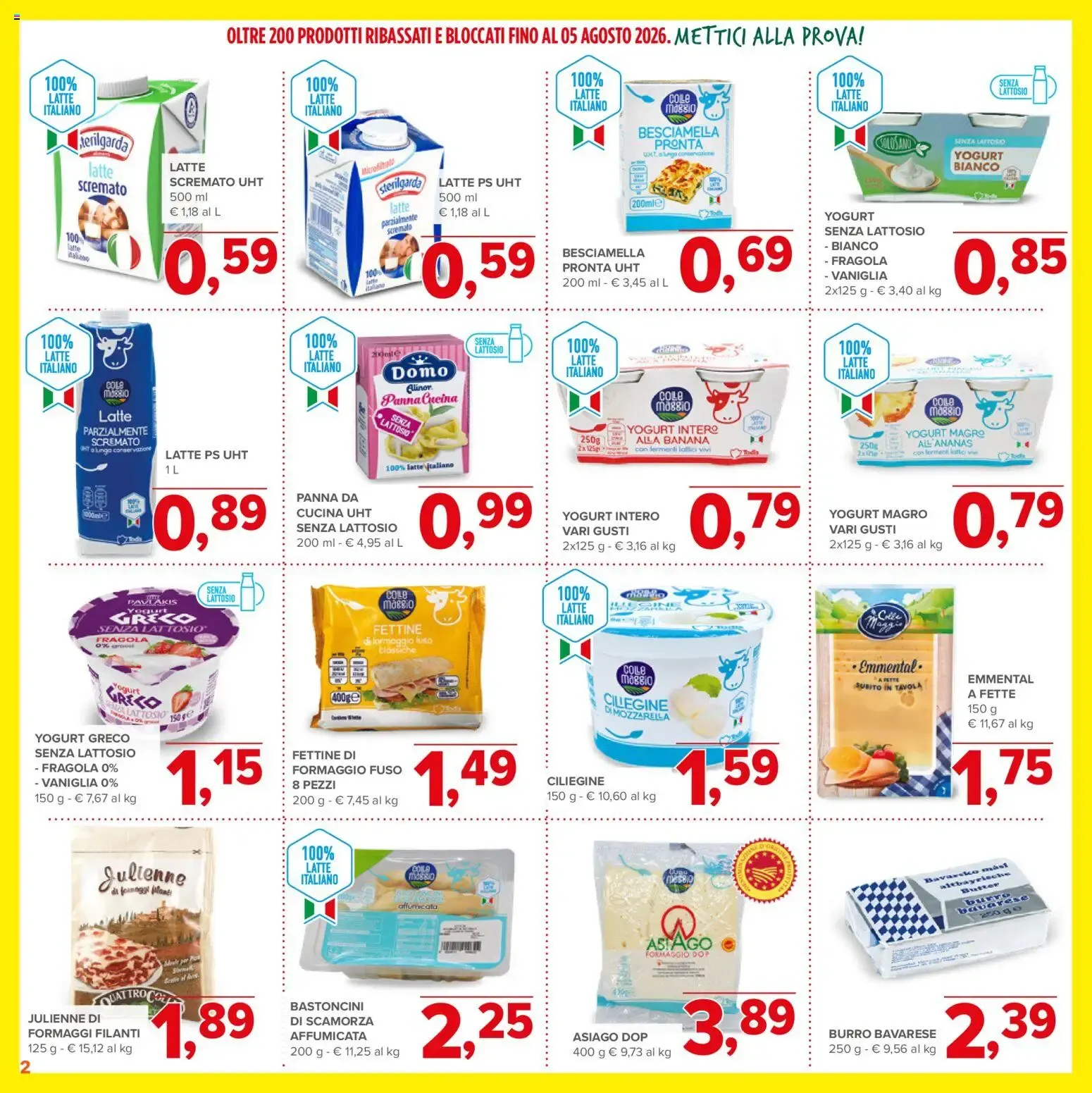 Nuovo Todis volantino Bassi e Bloccati dal 11/06/2026 > offerte anteprima 🛍️ da 11 giugno a 5 agosto di 2026 - Pagina del volantino 2