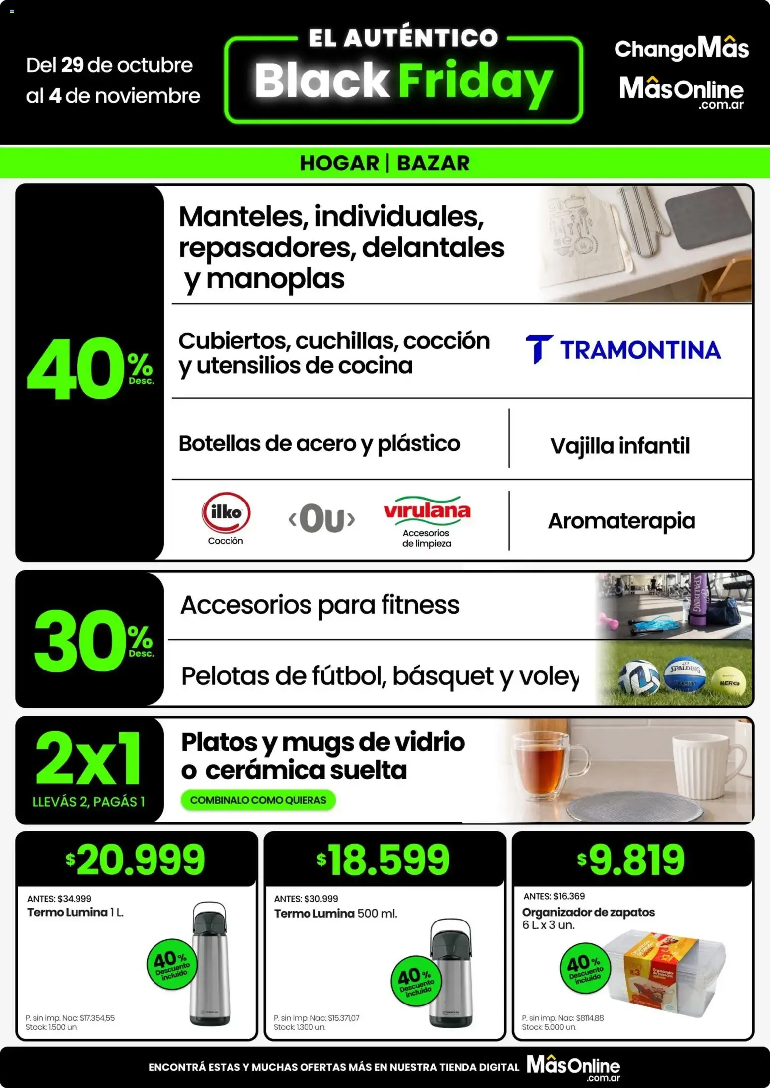 Ofertas de Changomas BLACK FRIDAY Folleto de 29/10/2026 29 de octubre al 4 de noviembre 2026 - Página 11 del catálogo