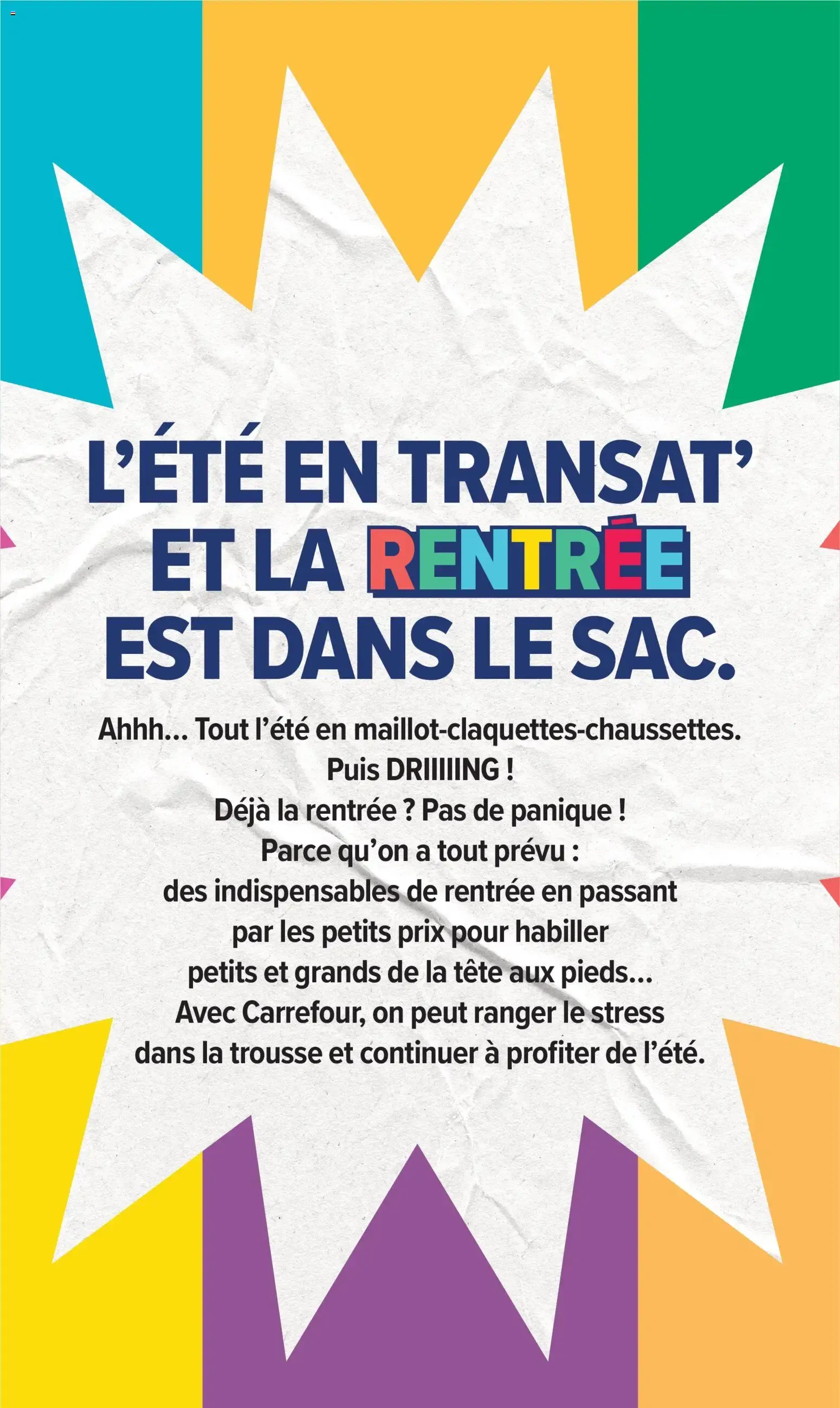 Carrefour Market - L'ÉTÉ À LA PLAGE, LA RENTRÉE À LA PAGE. du 11 août au 30 août 2026 - Catalogue page 2