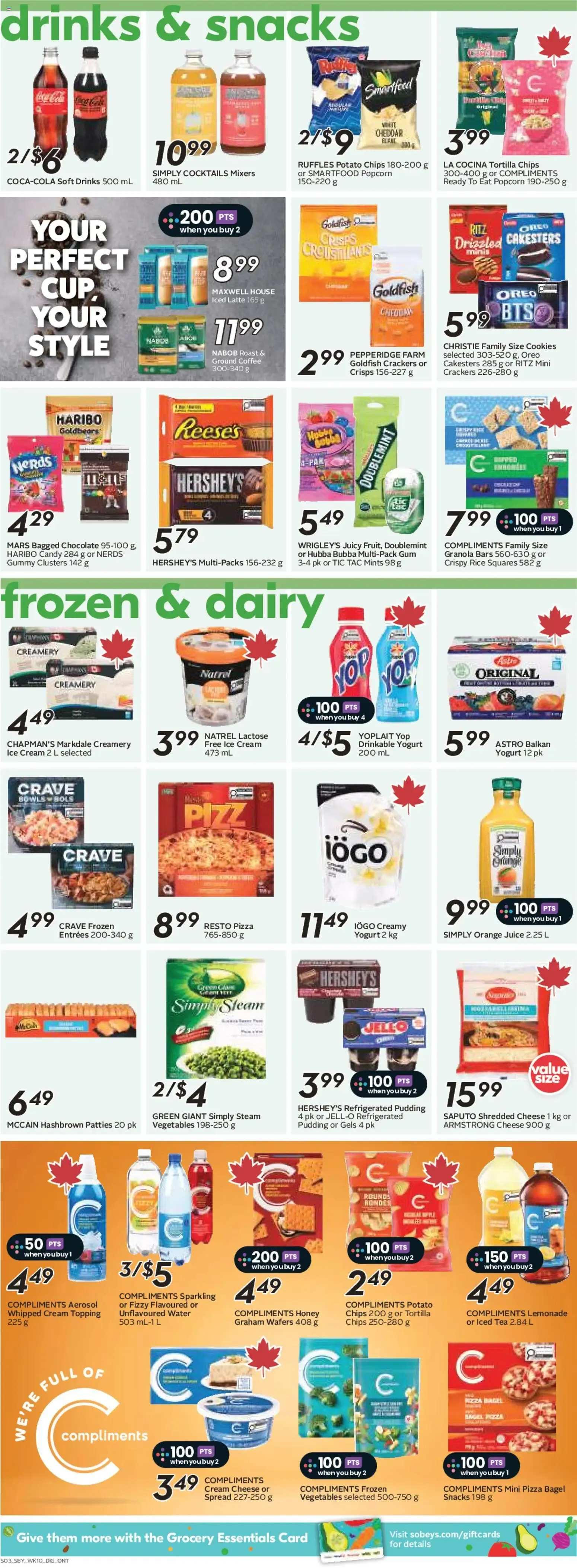 Sobeys weekly flyer / circulaire from Jul 2, 2026 > weekly specials & deals from July 2 to July 8 2026 - flyer page 11