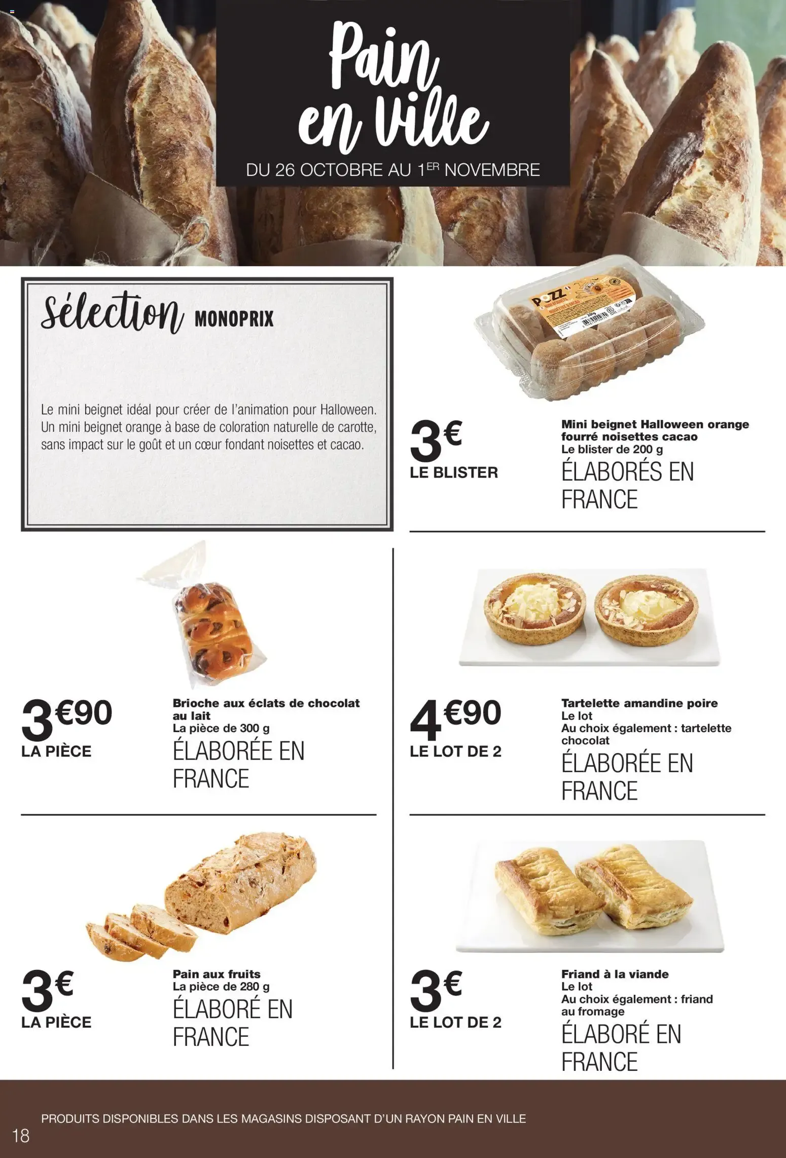 Monoprix: Viva Mexico - 50% en la 2da unidad de dulces du 20 octobre au 1 novembre 2026 - Catalogue page 18