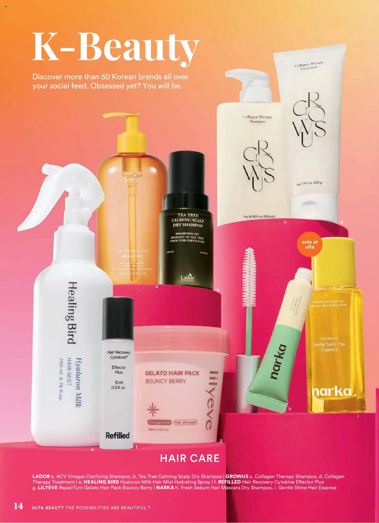 Weekly ad Ulta Beauty Weekly Ad from 08/02/2026 - Flyer from August 2 to August 22 2026 - Page 14