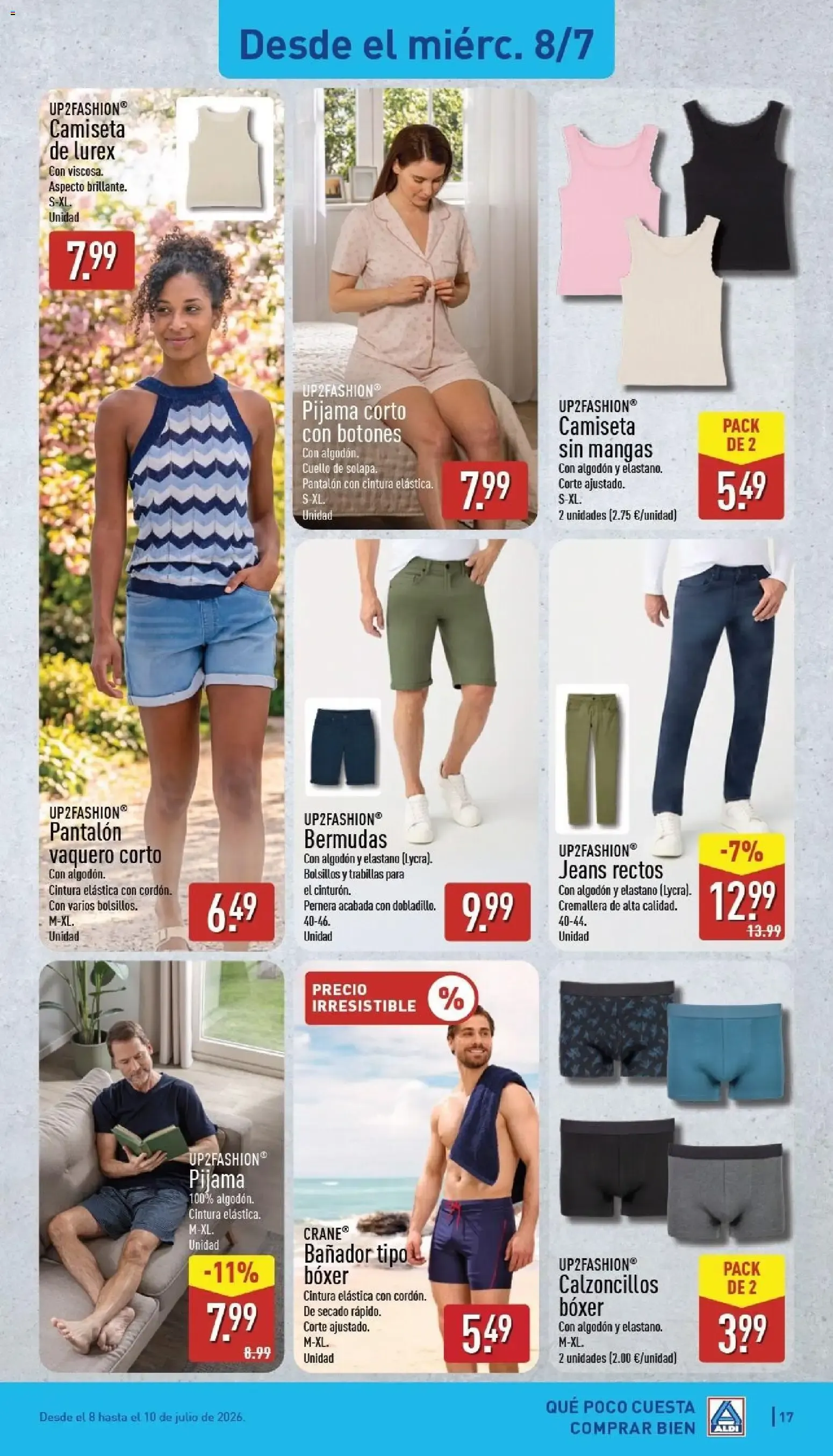 Catálogo de Aldi: Un Baño de Frescura al Mejor Precio 6 de julio al 12 de julio 2026 - Página 17