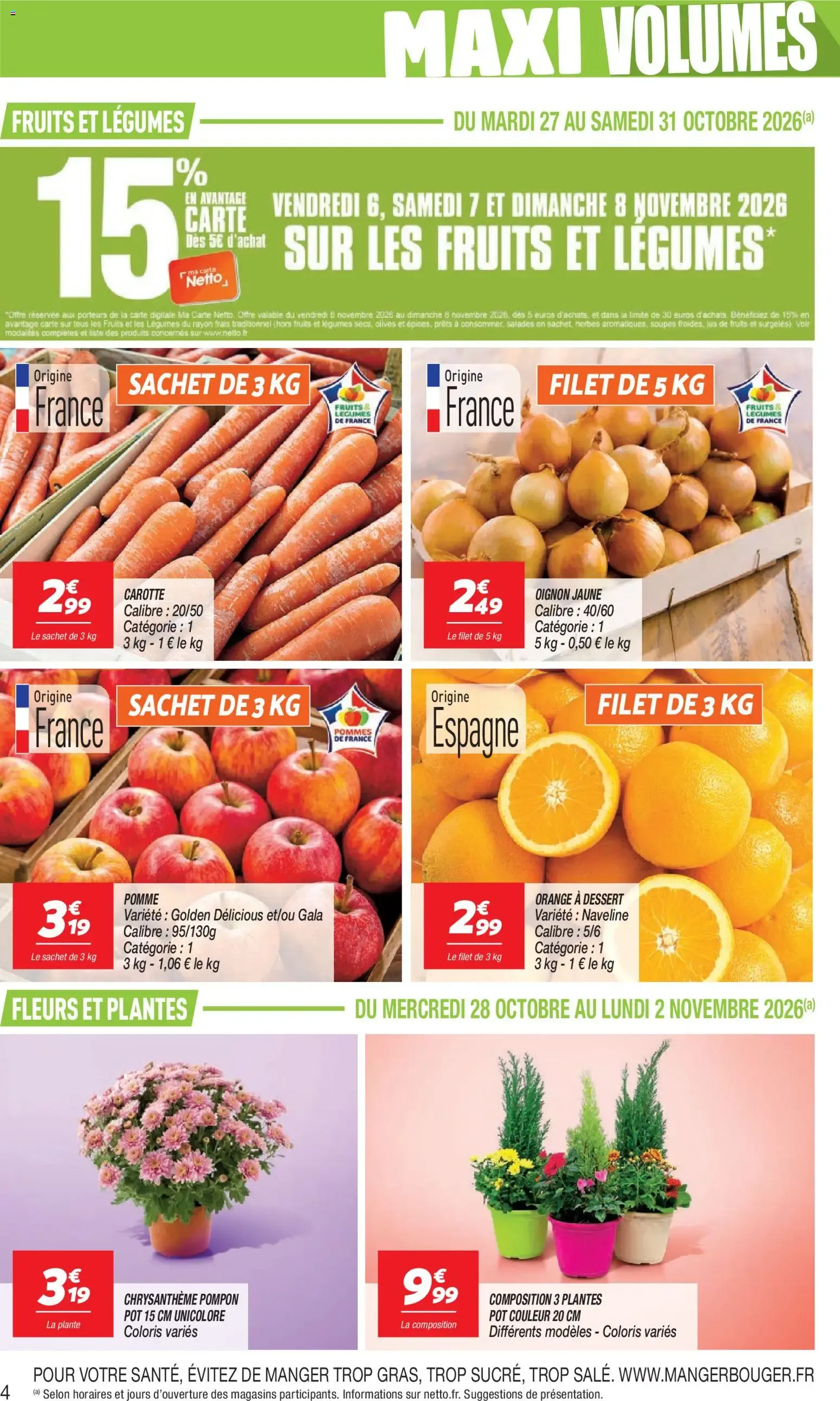 Netto catalogue à partir du 27/10/2026 - promo en ligne du 27 octobre au 9 novembre 2026 - Catalogue page 4