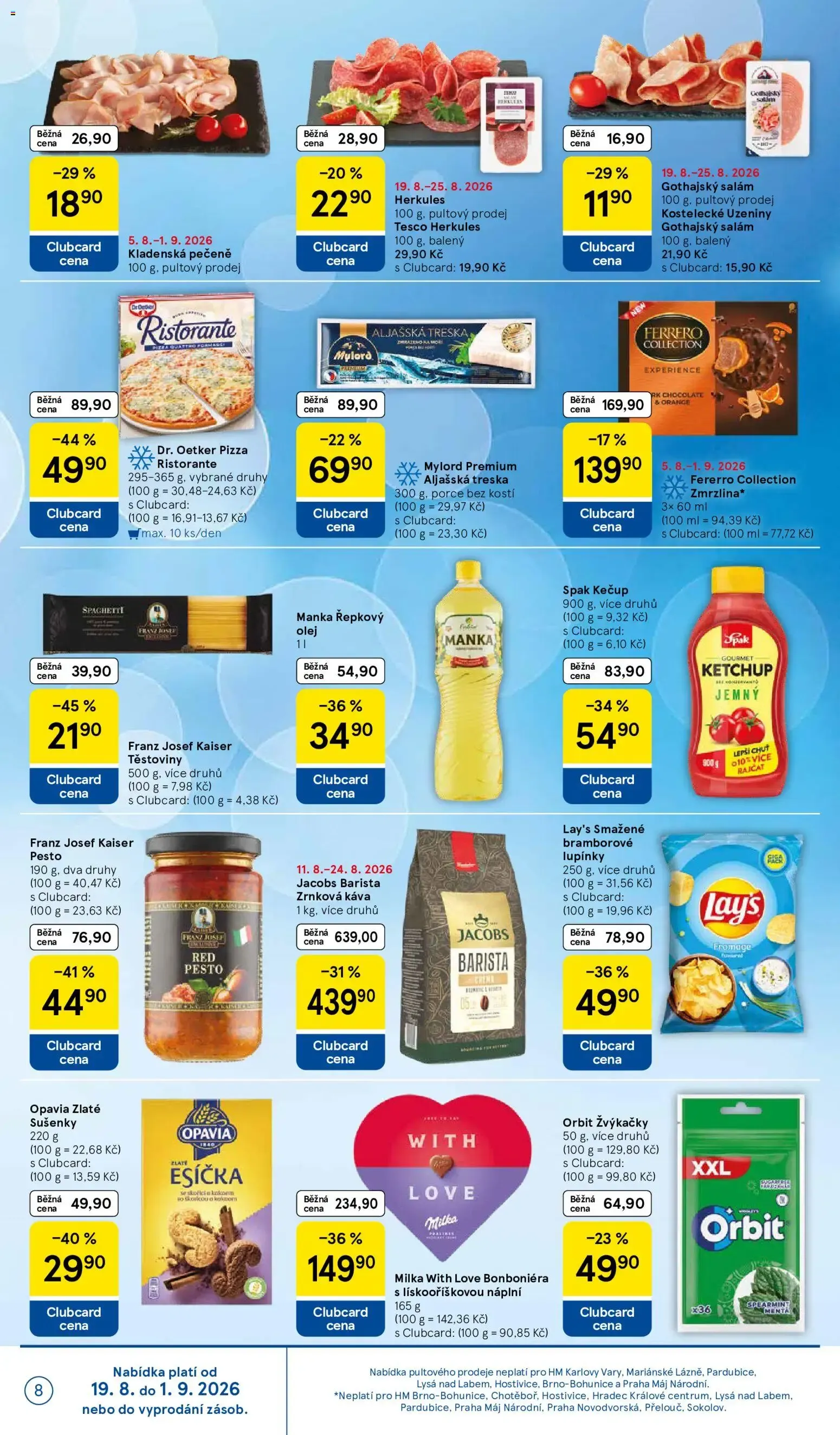 Tesco leták na tento + příští týden 19.08.2026 - 19. srpna 25. srpna 2026 - Page 8