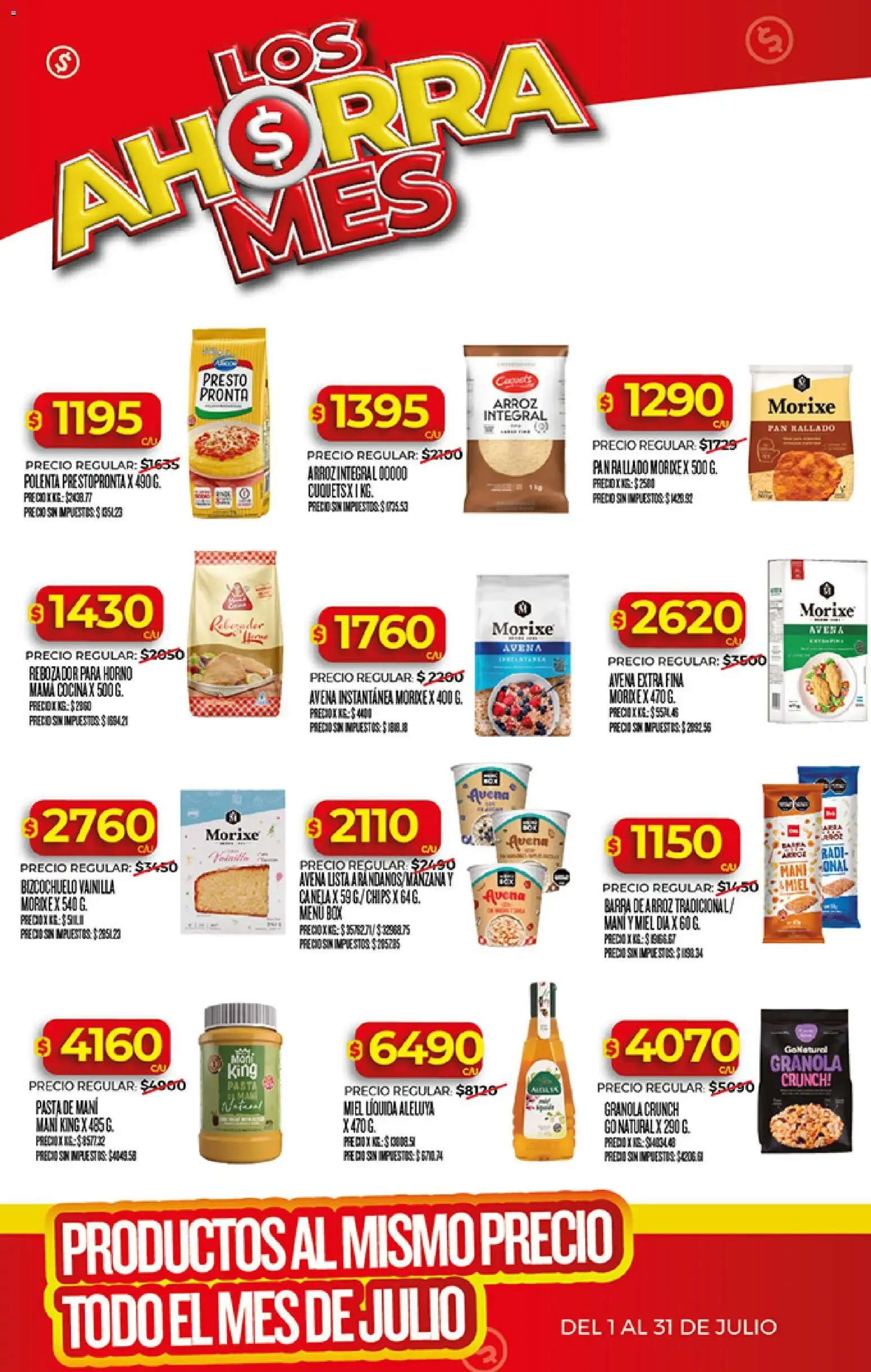 Ofertas de Los Ahorra Mes 1 de julio al 31 de julio 2026 - Página 4 del catálogo