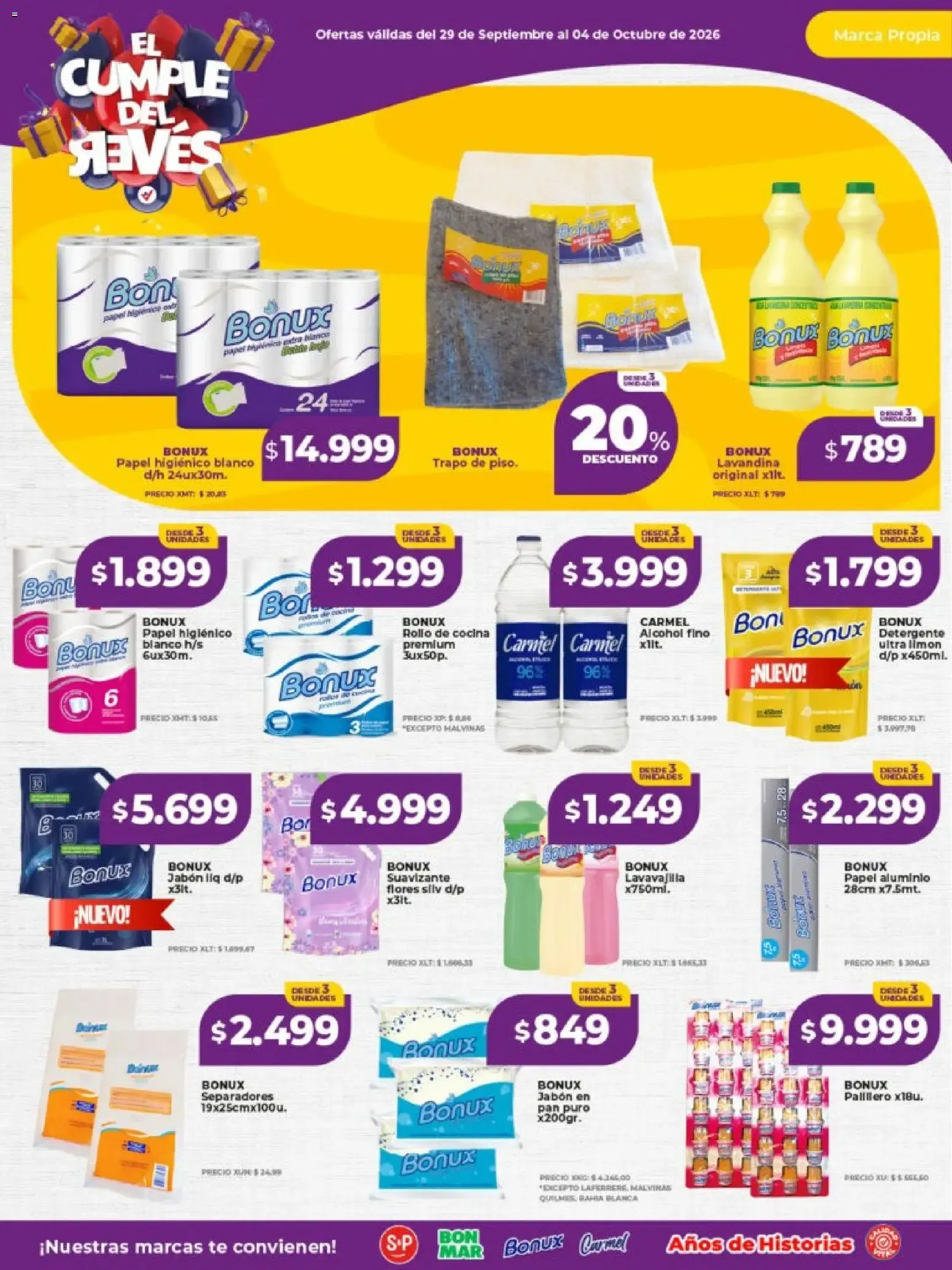 Ofertas de Vital Supermayorista - Ofertas de la Semana en Nuestras Marcas 29 de septiembre al 4 de octubre 2026 - Página 3 del catálogo