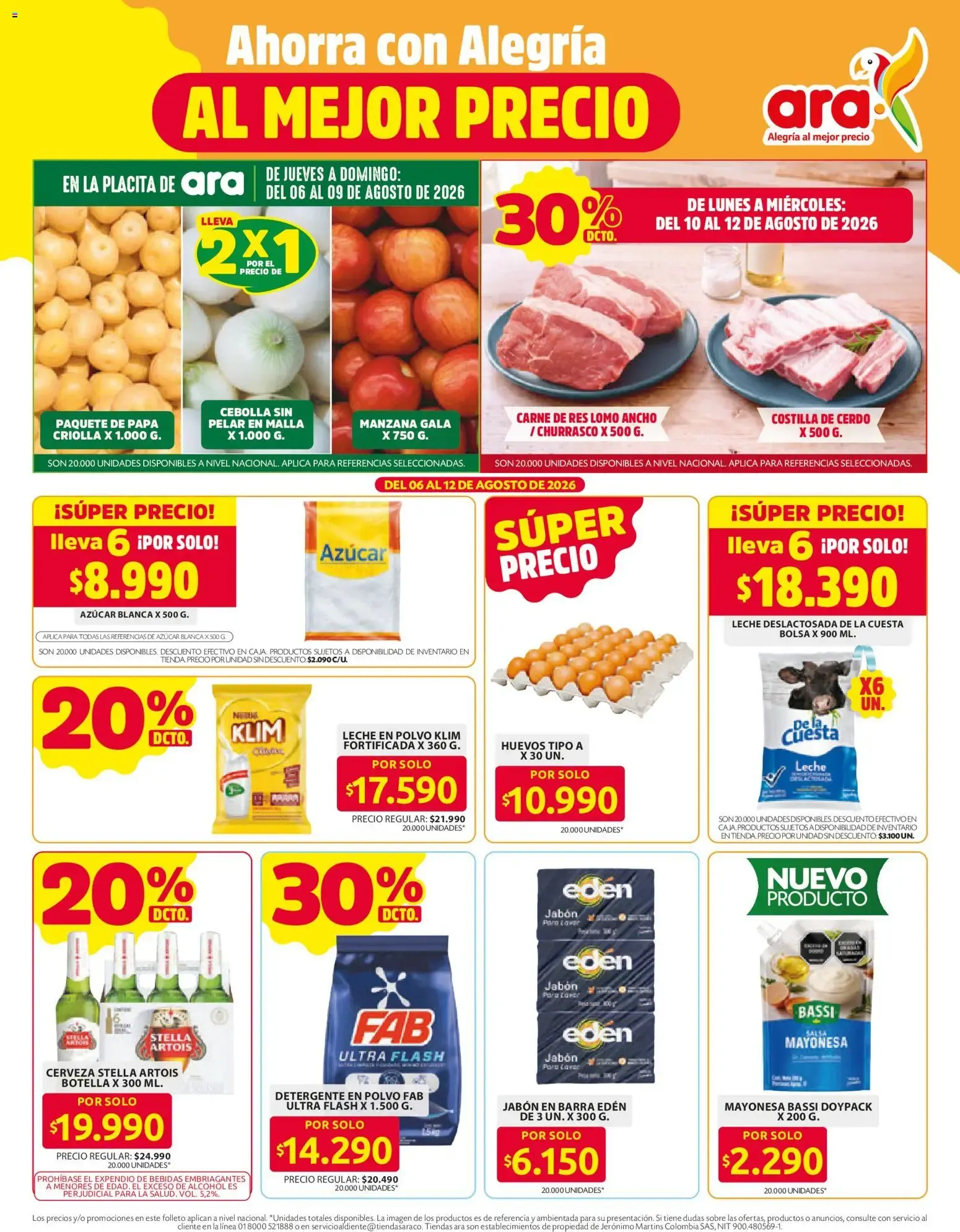 Catalogo de Ara catálogo 6 de agosto al 12 de agosto 2026 - Pag 1
