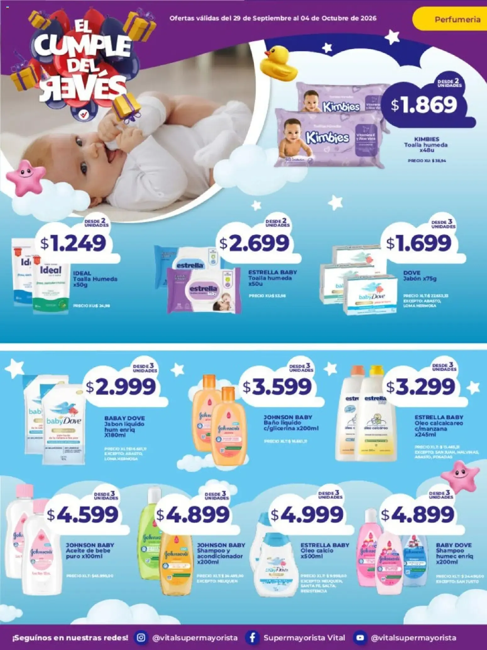 Ofertas de Vital - El Cumple del Revés 29 de septiembre al 4 de octubre 2026 - Página 9 del catálogo