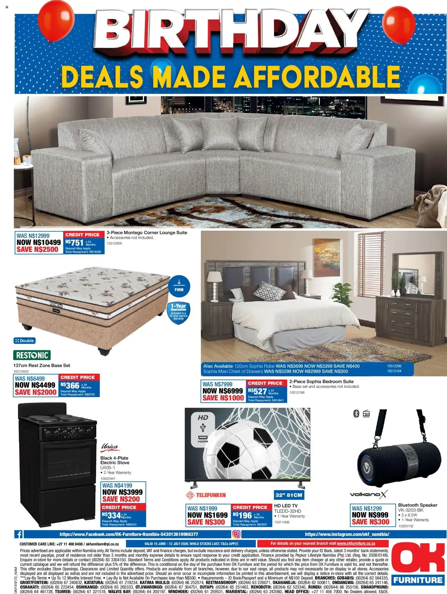 OK Furniture Catalogue Namibia (15/06/2026 - 12/07/2026) Online from 15 June to 12 July 2026 - Catalogue Page 12