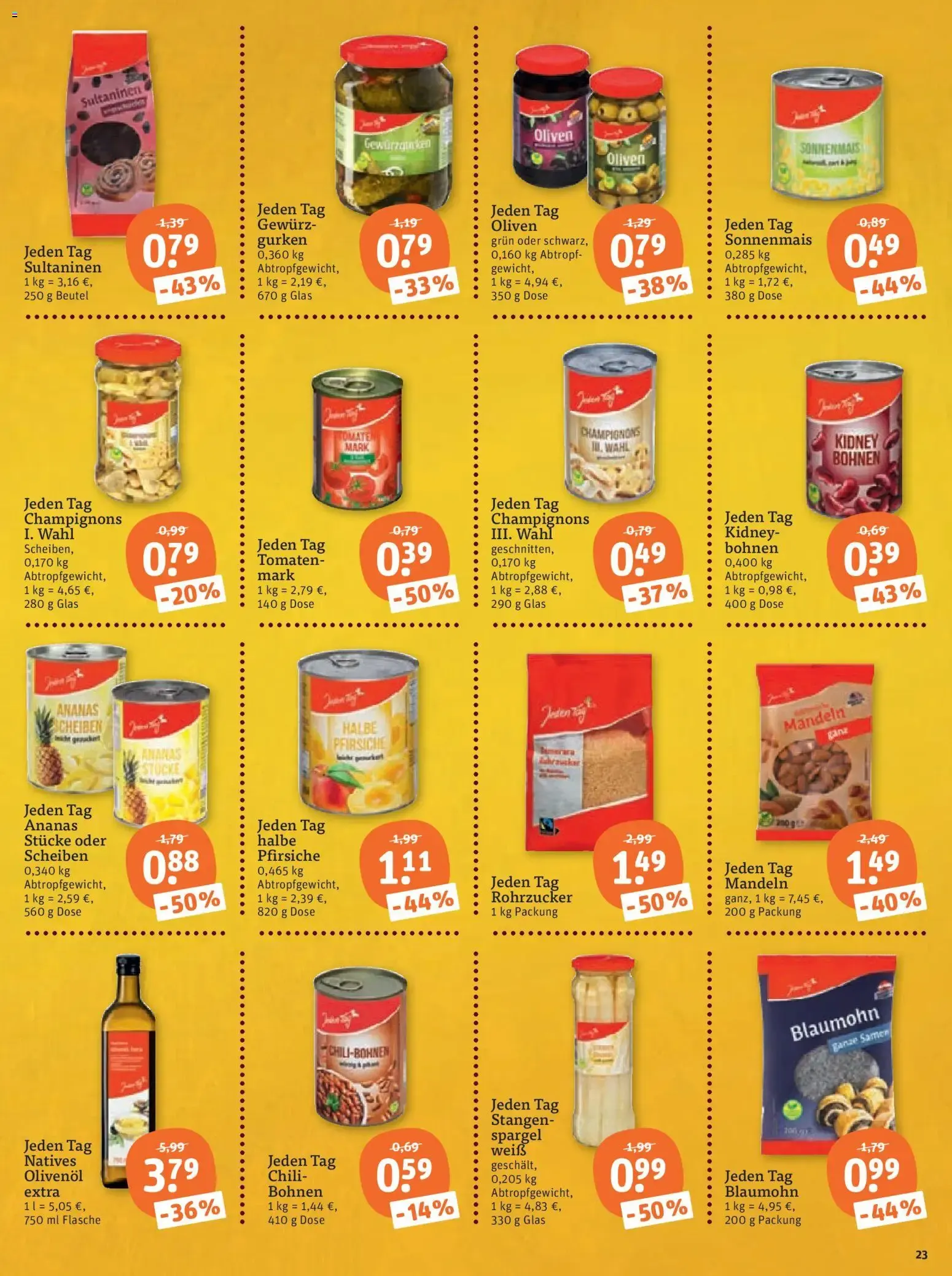 Tegut Endspurt Prospekt von 23. Oktober bis 24. Oktober 2026 - Prospekt seite 25